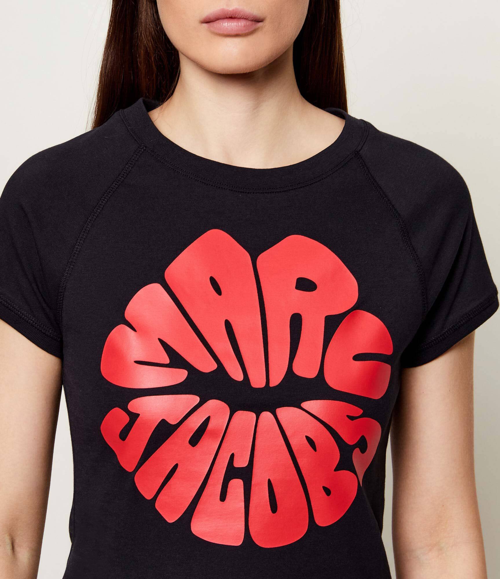 MARC JACOBS Tricou Marc Kiss Shrunken | Slim Fit