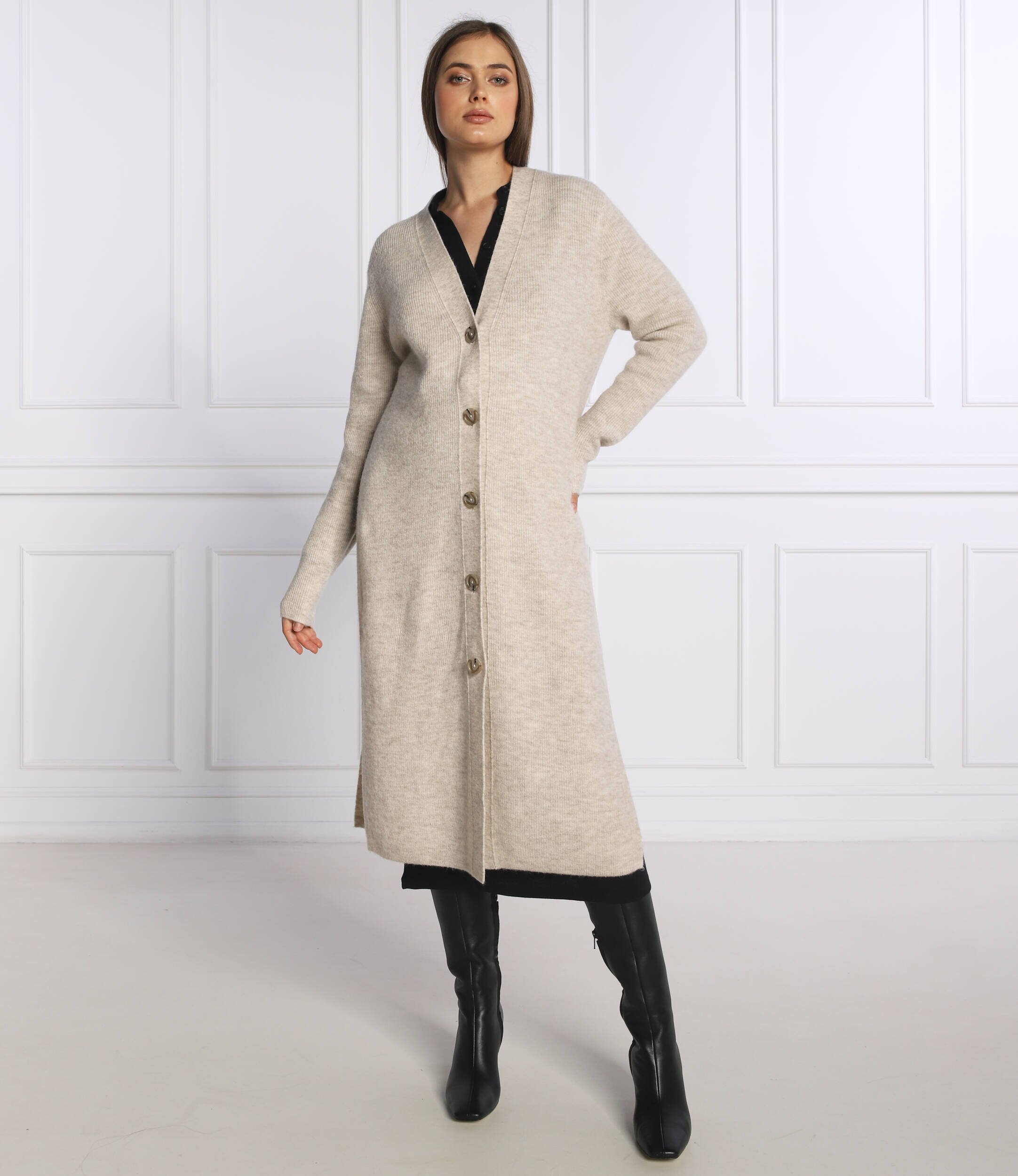 Marc O'Polo de lână cardigan | relaxed fit