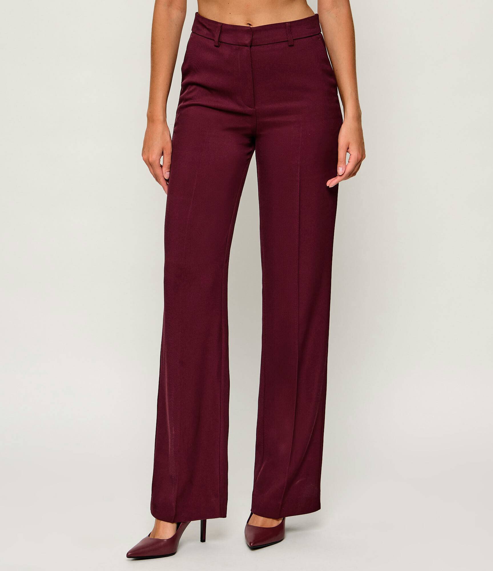 Marciano Guess Pantaloni ABBY | Straight fit cu adaos de lână