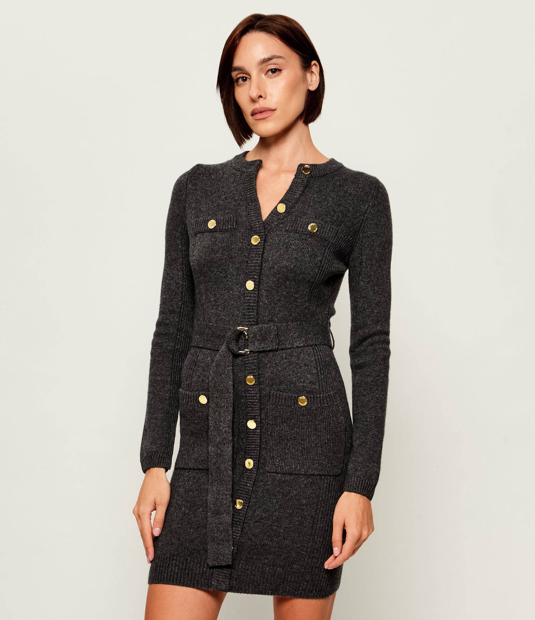 Marciano Guess Rochie Afrah cu adaos de cașmir