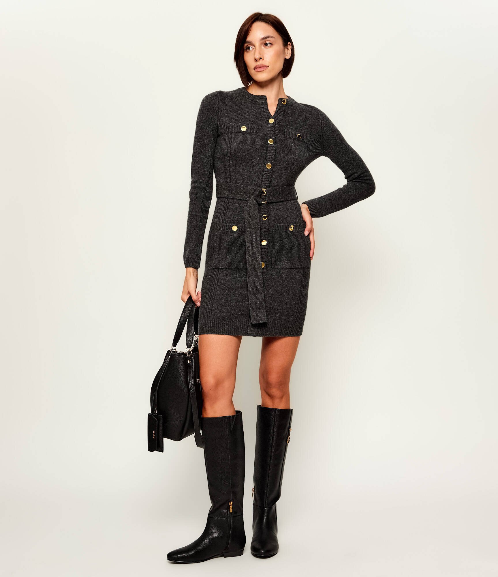 Marciano Guess Rochie Afrah cu adaos de cașmir