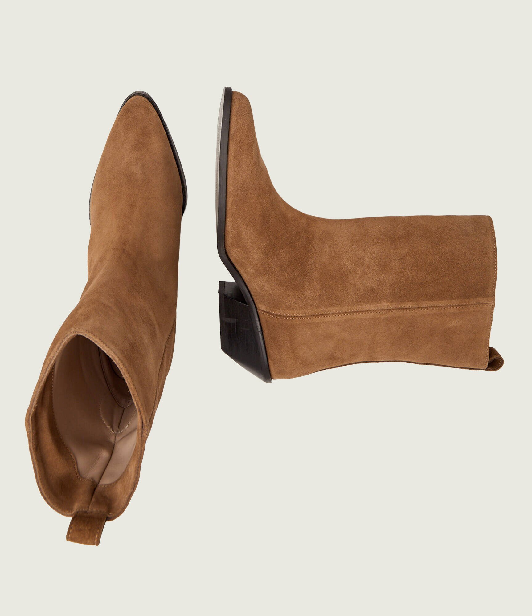 Marella Botine Mlaangel | piele întoarsă