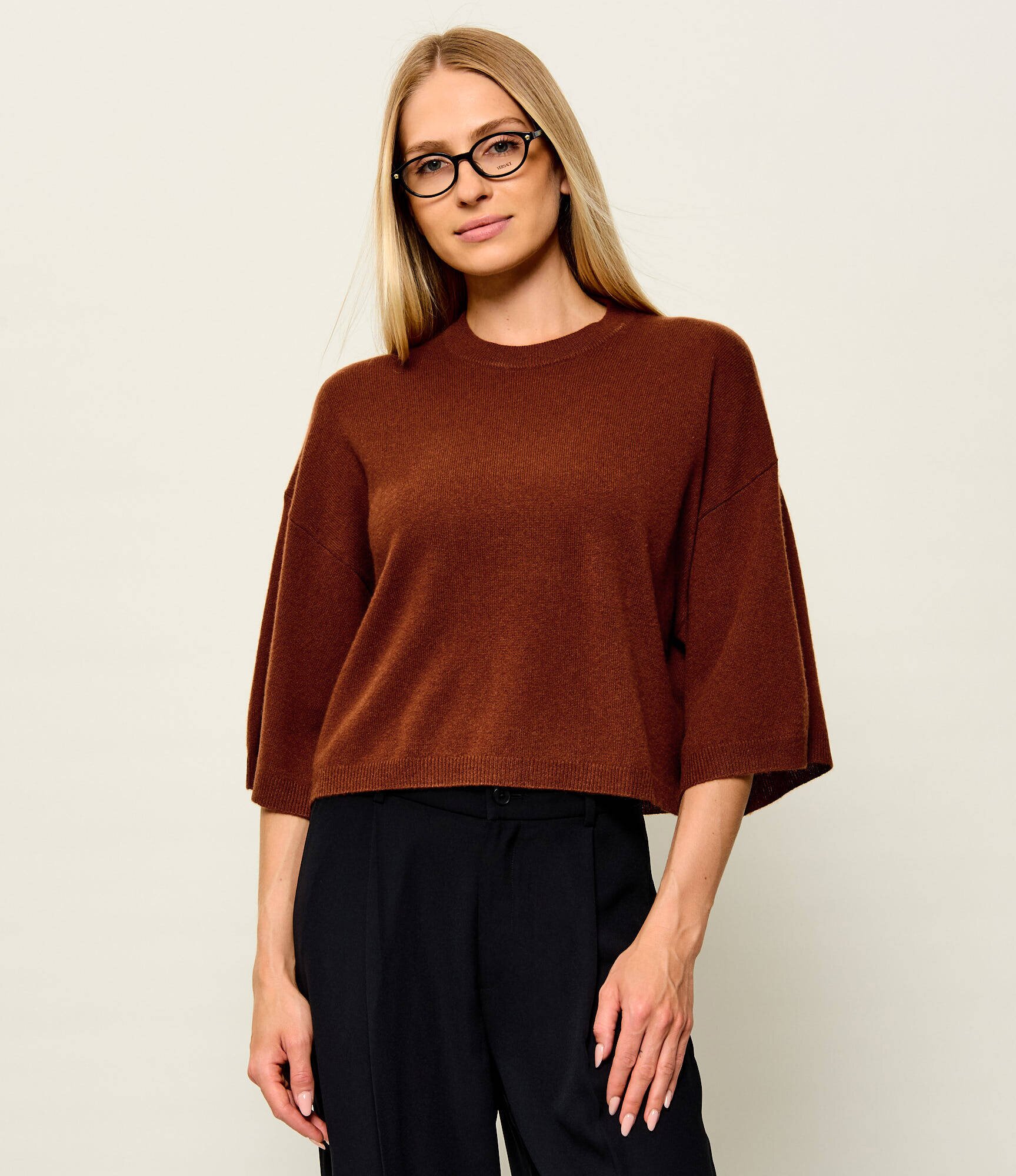 Marella De cașmir pulover Mllordine | Cropped Fit