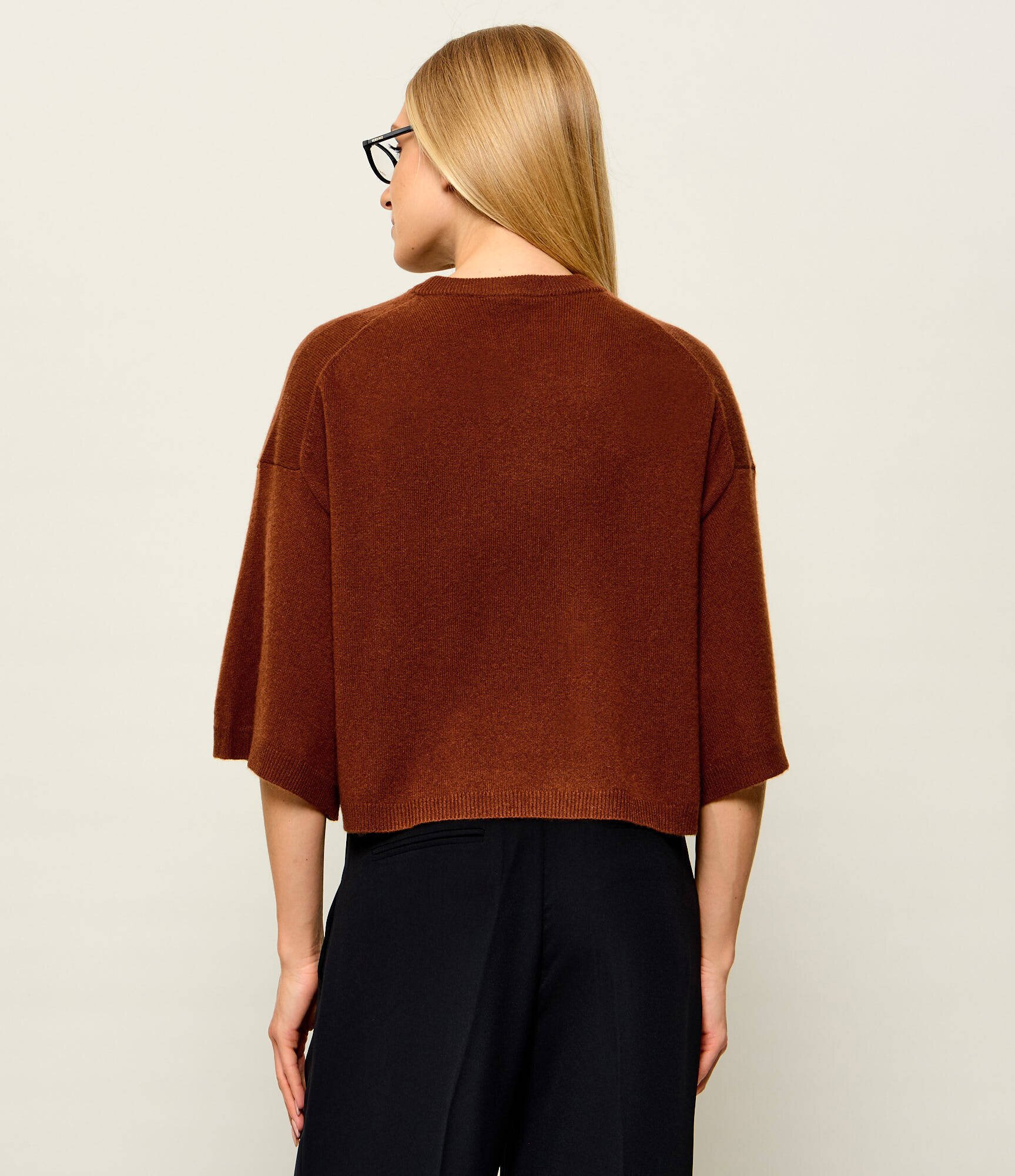 Marella De cașmir pulover Mllordine | Cropped Fit