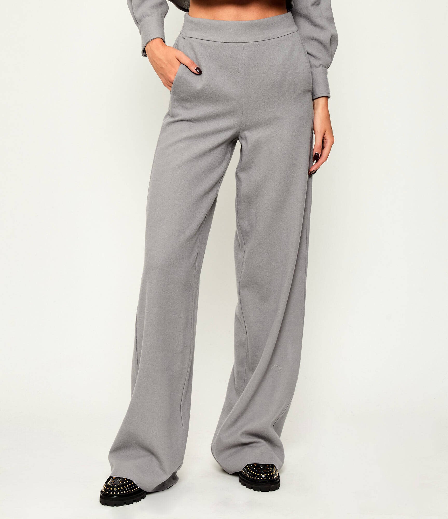 Marella De lână pantaloni Cirilla | flare fit