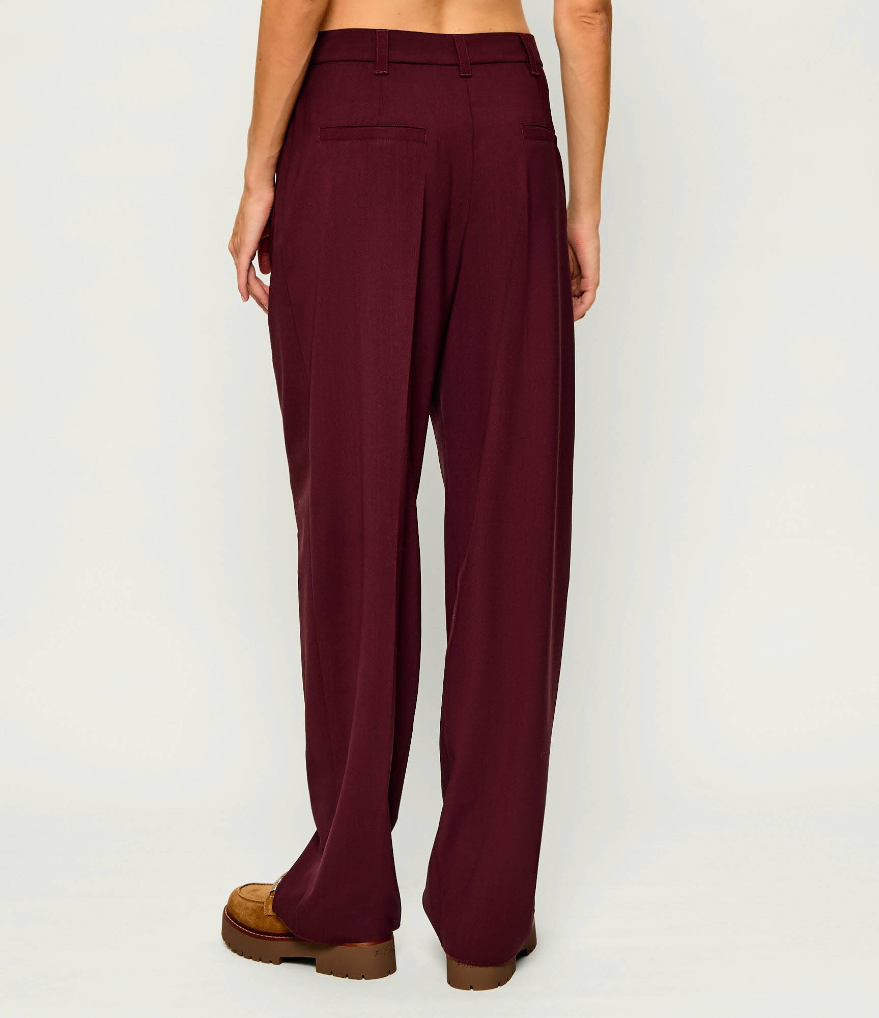 Marella De lână pantaloni Mllodino | Relaxed fit