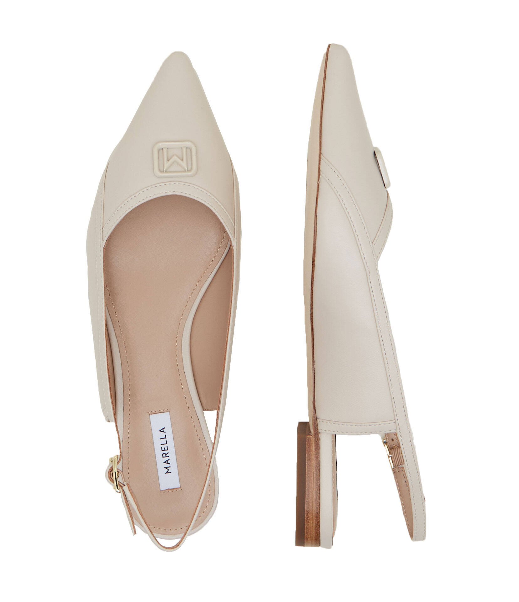 Marella De piele balerini Falco