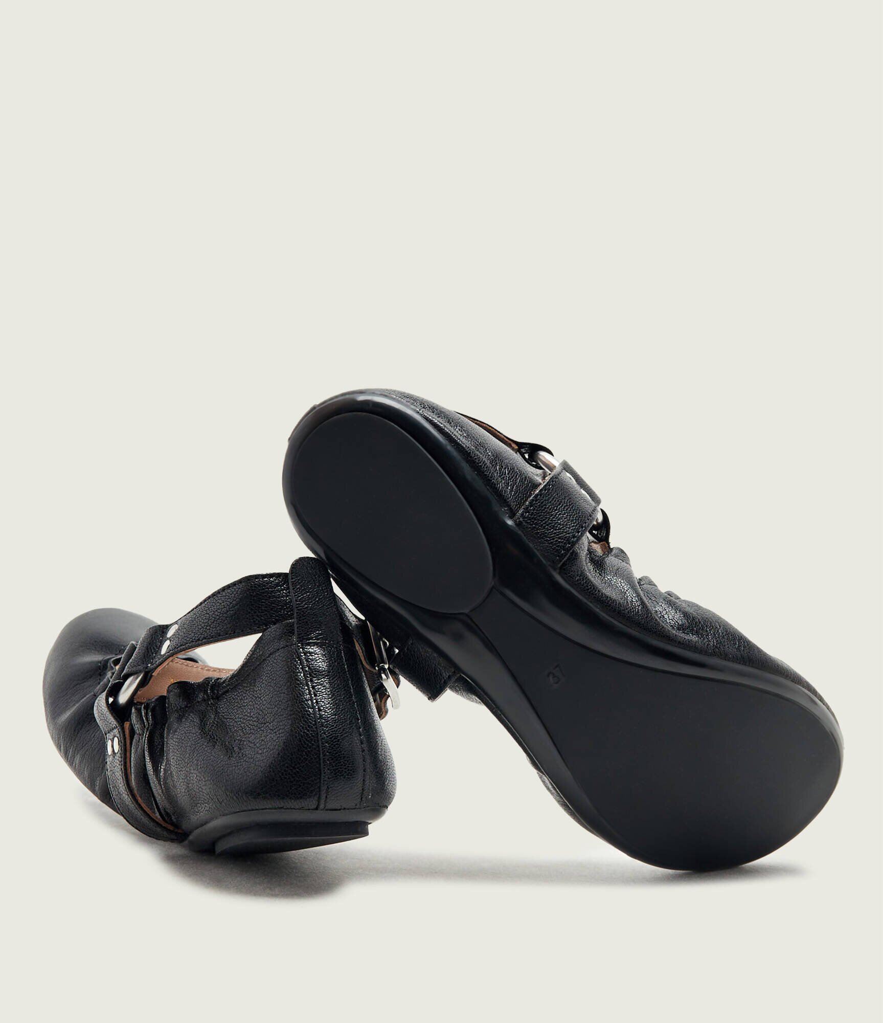 Marella De piele balerini Mlabonito Mary Jane