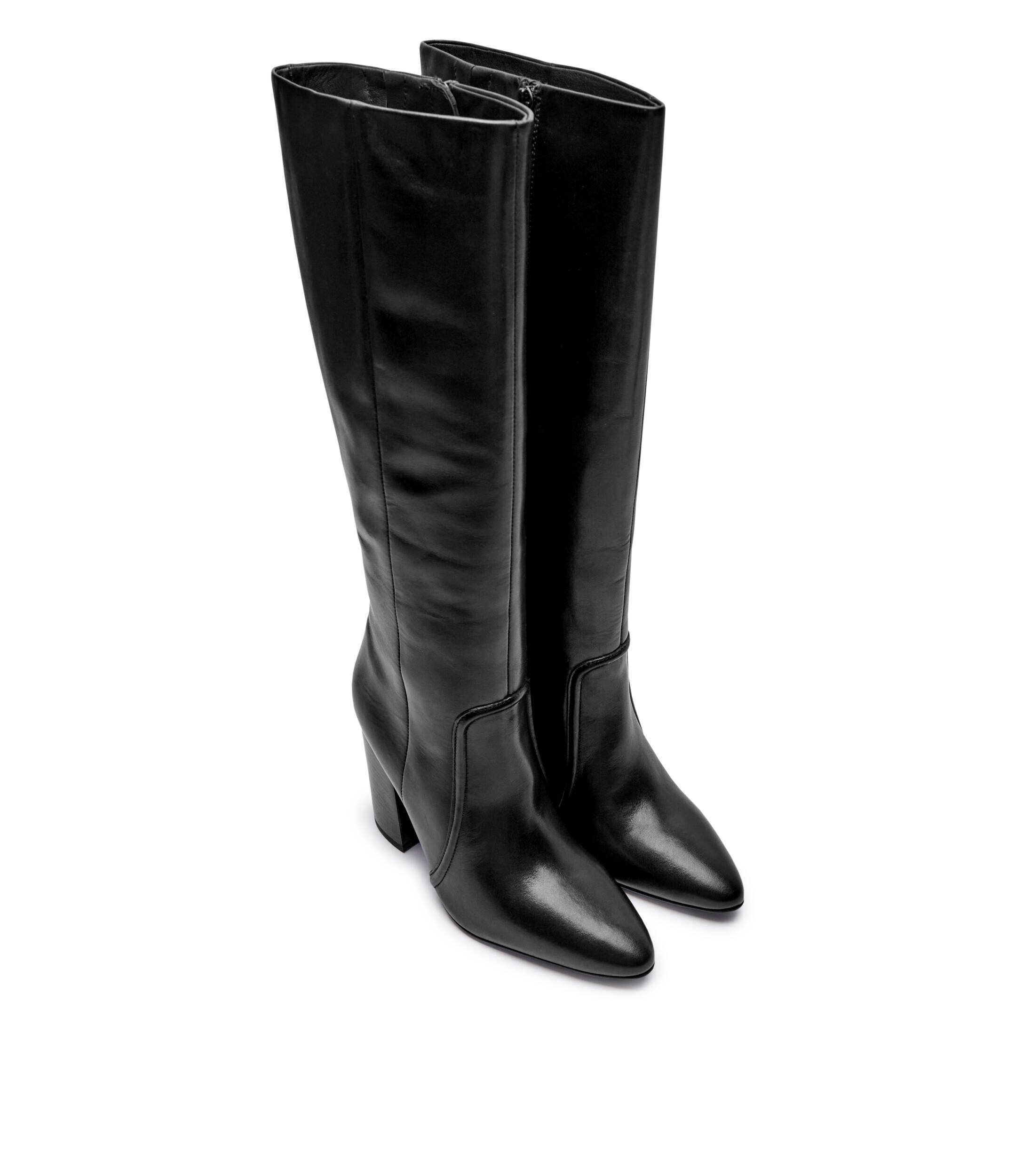 Marella De piele cizme cu toc