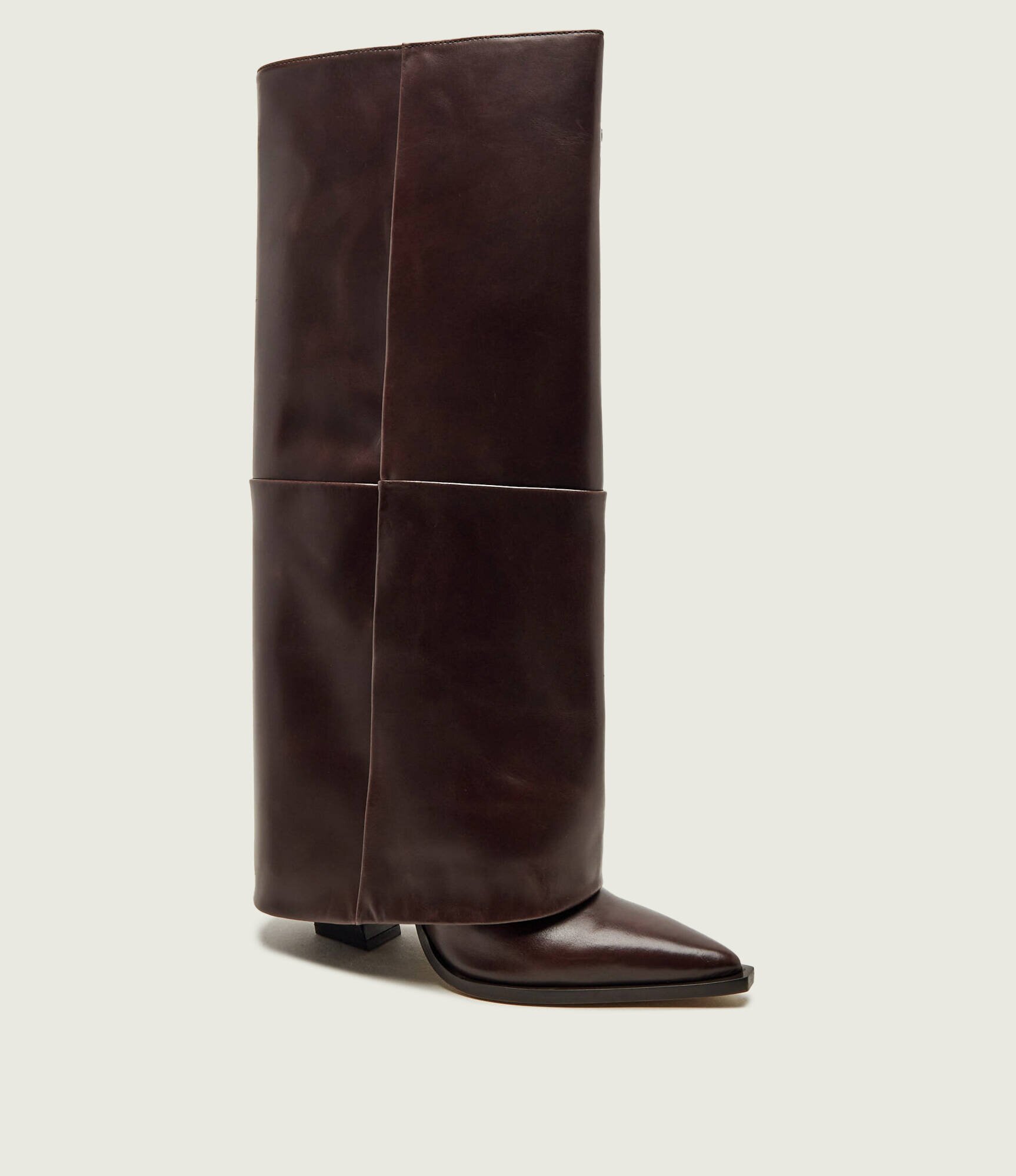 Marella De piele cizme cu toc Mlapapiro