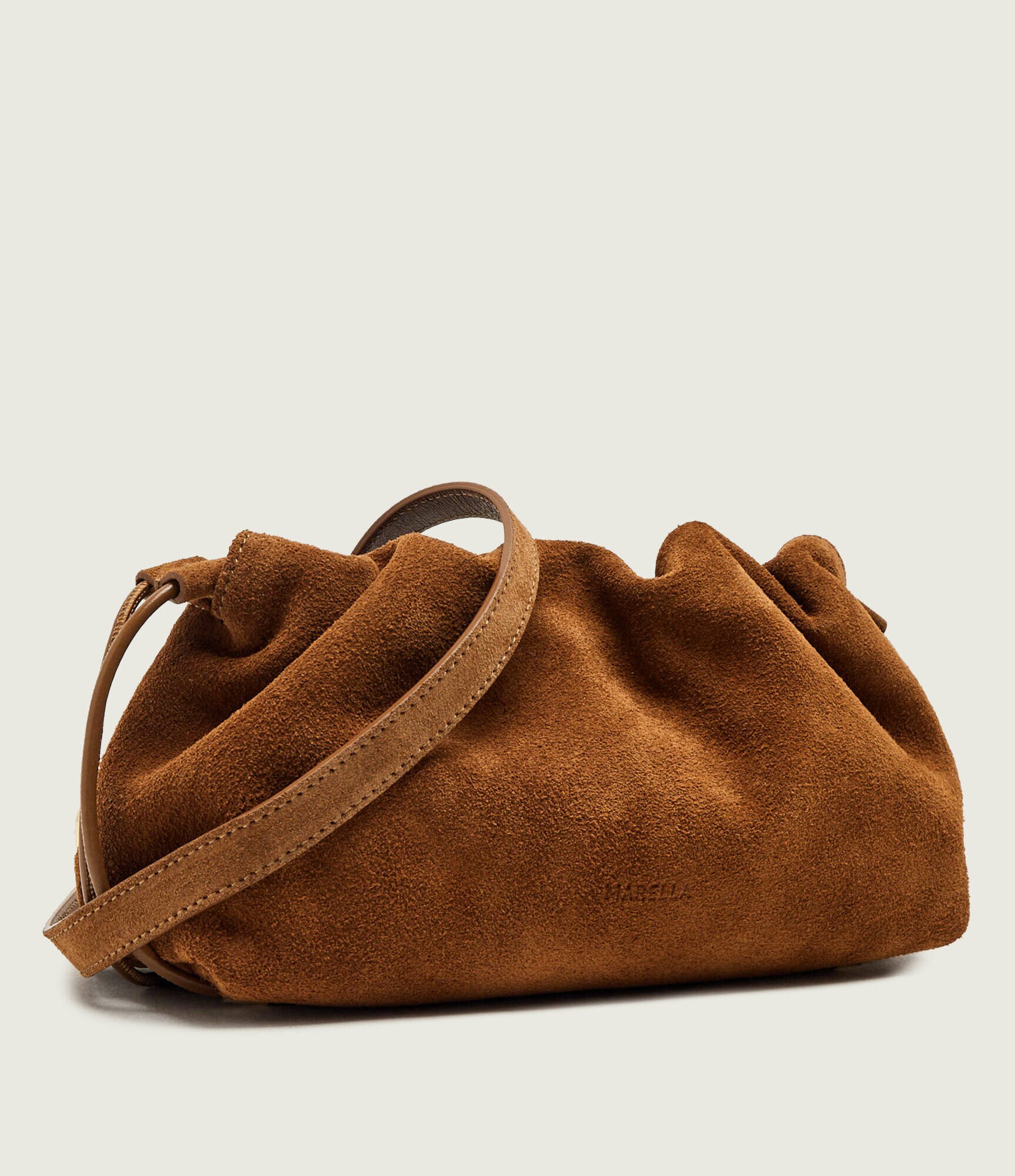 Marella Geantă tip sac Mlacime | piele întoarsă