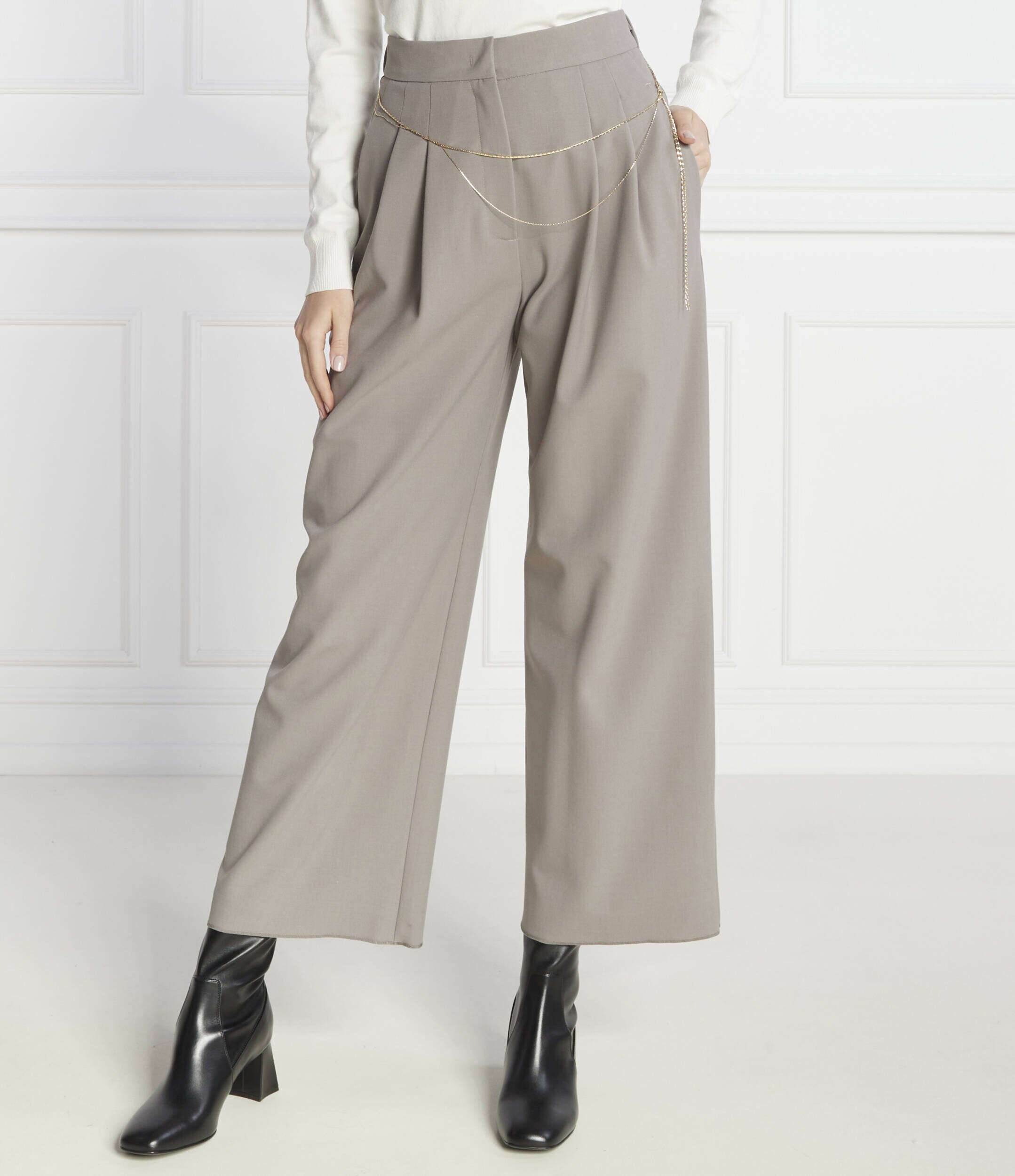 Marella Pantaloni cu cordon FANTE | regular fit