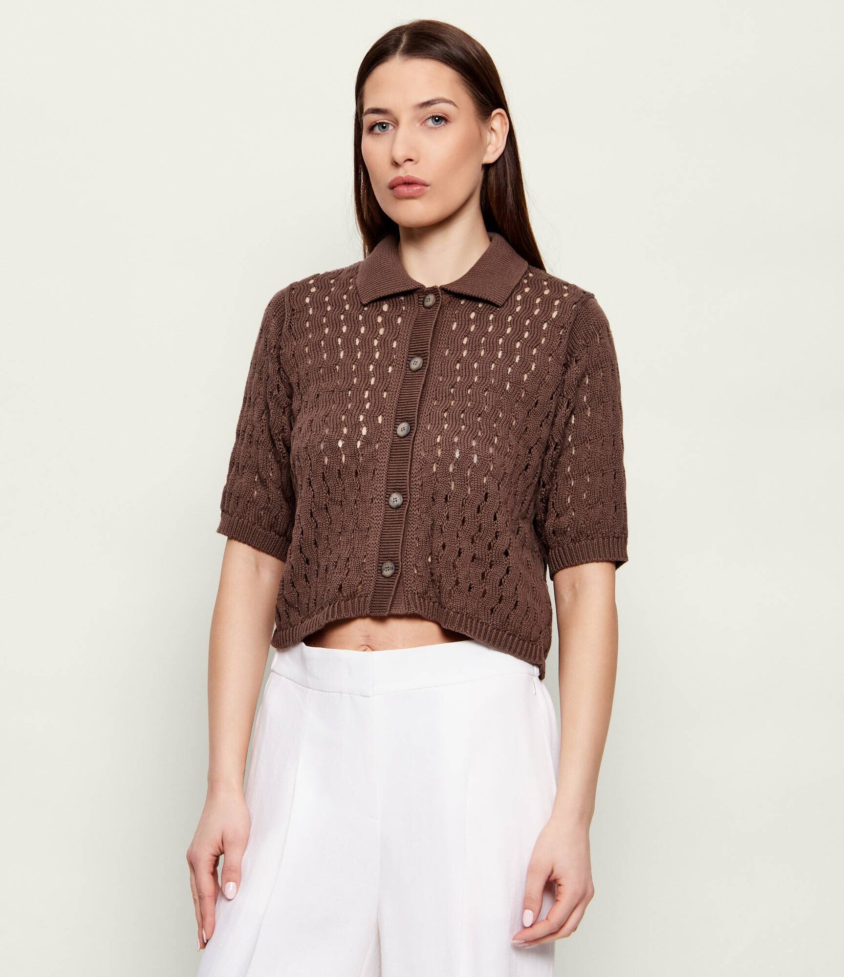 Marella SPORT Cardigan MLMVOTO | Cropped Fit