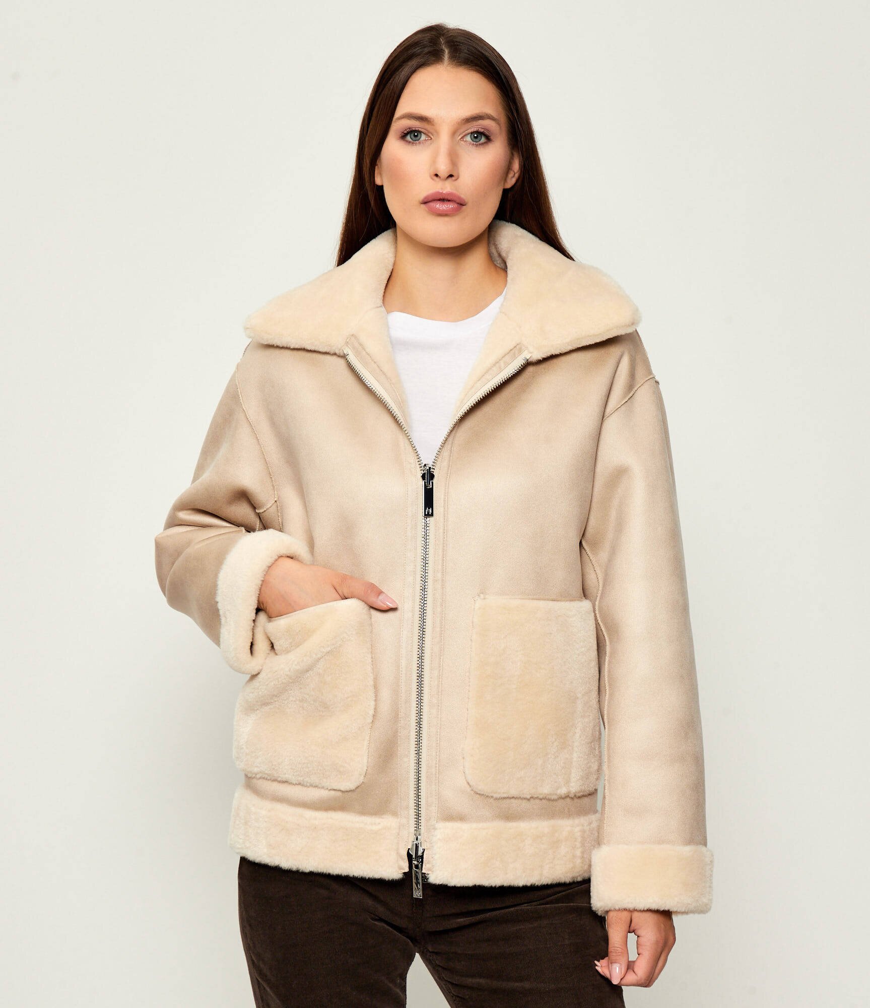 Marella SPORT Cu două fețe cojoc FRESA | regular fit