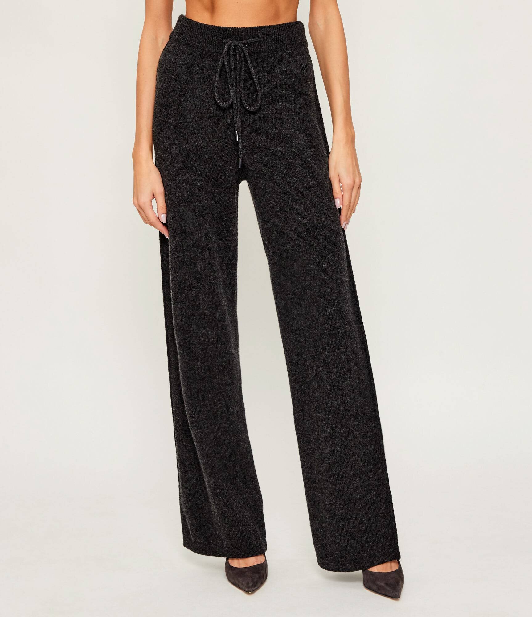 Marella SPORT De lână pantaloni de tricot ELMETTO | Relaxed fit