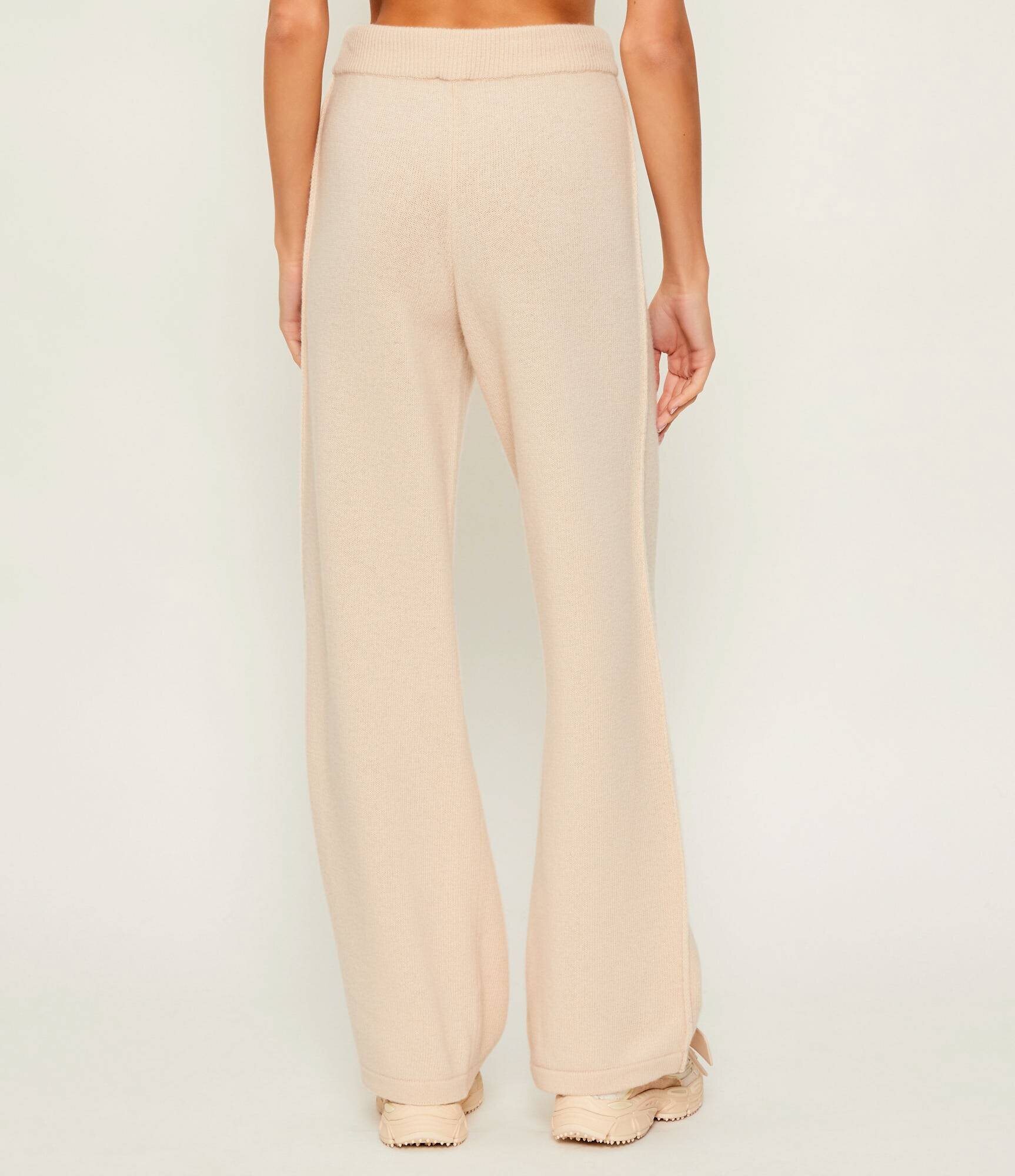 Marella SPORT De lână pantaloni de tricot ELMETTO | Relaxed fit