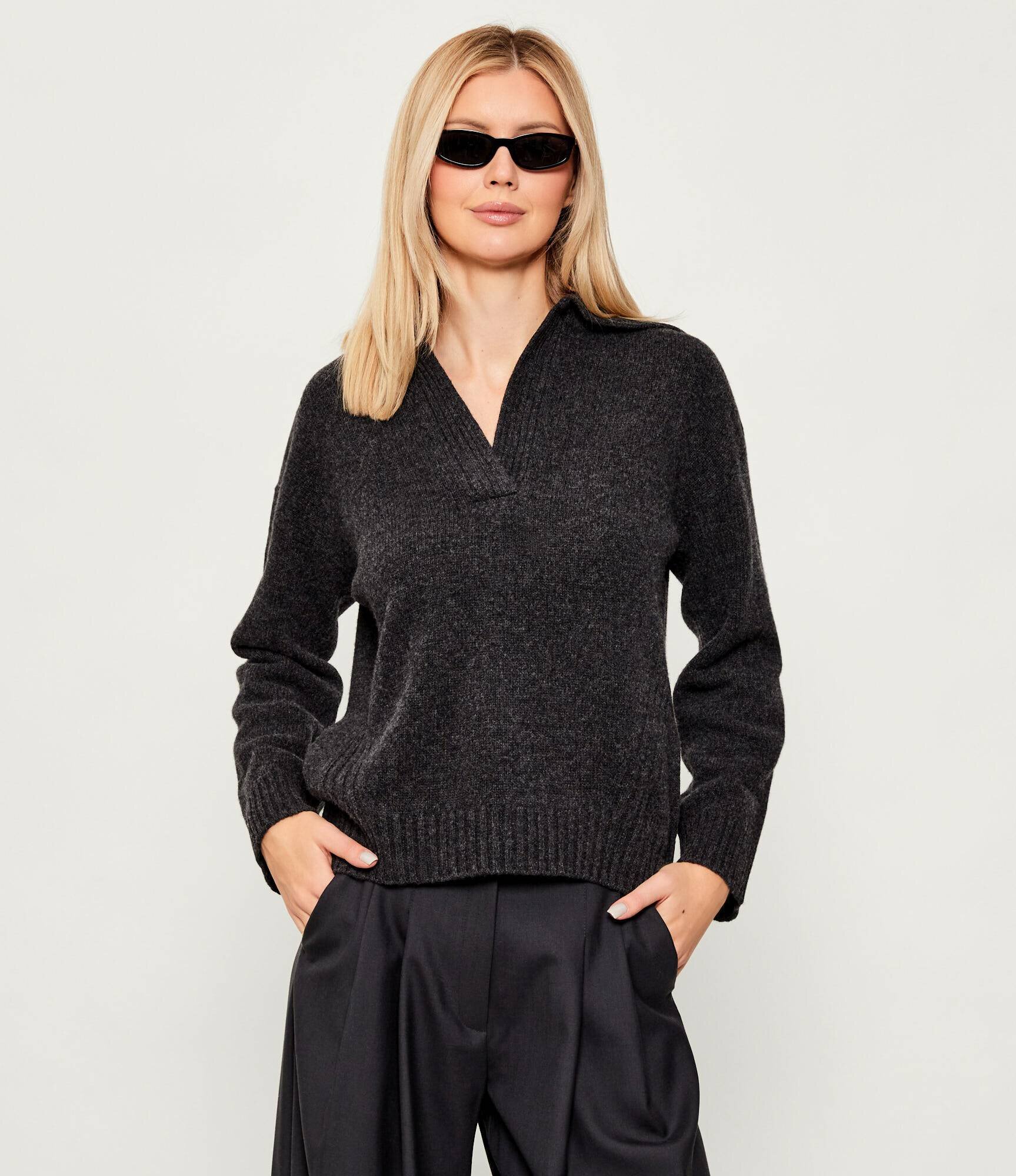 Marella SPORT De lână pulover DOTTO | Relaxed fit