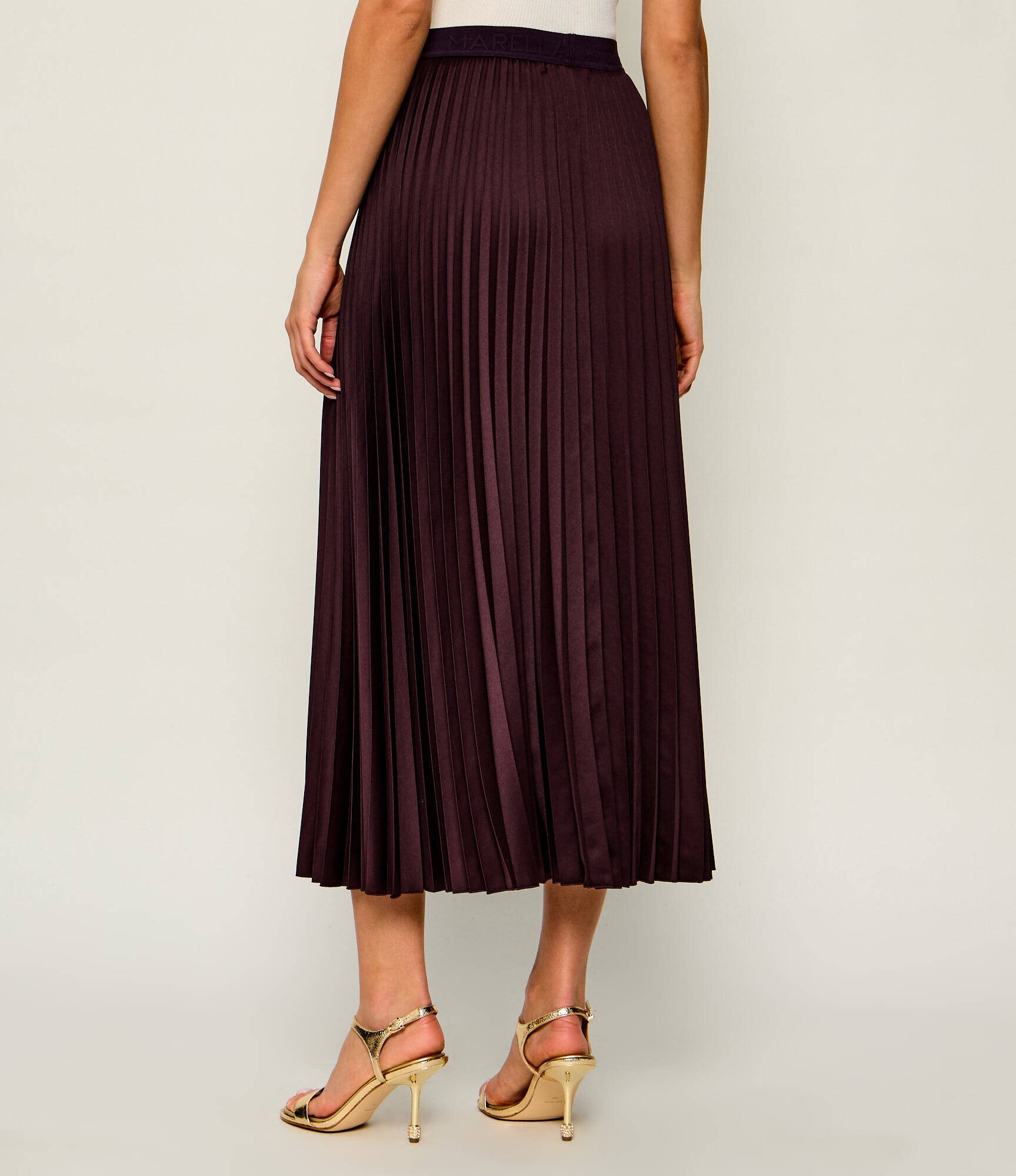 Marella SPORT De satin fustă Mllesodo