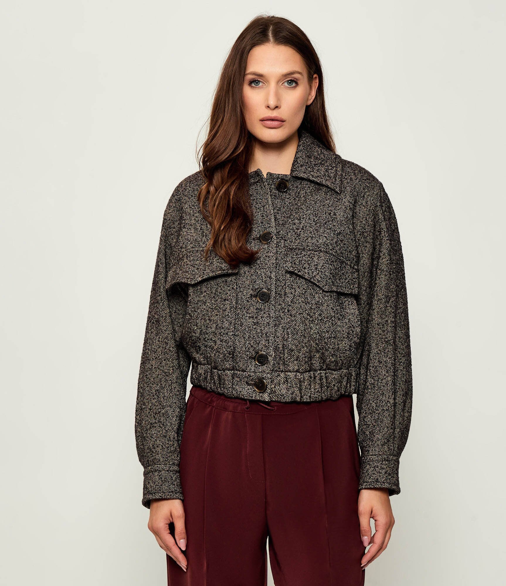 Marella SPORT Geacă Nilla | Relaxed fit cu adaos de lână