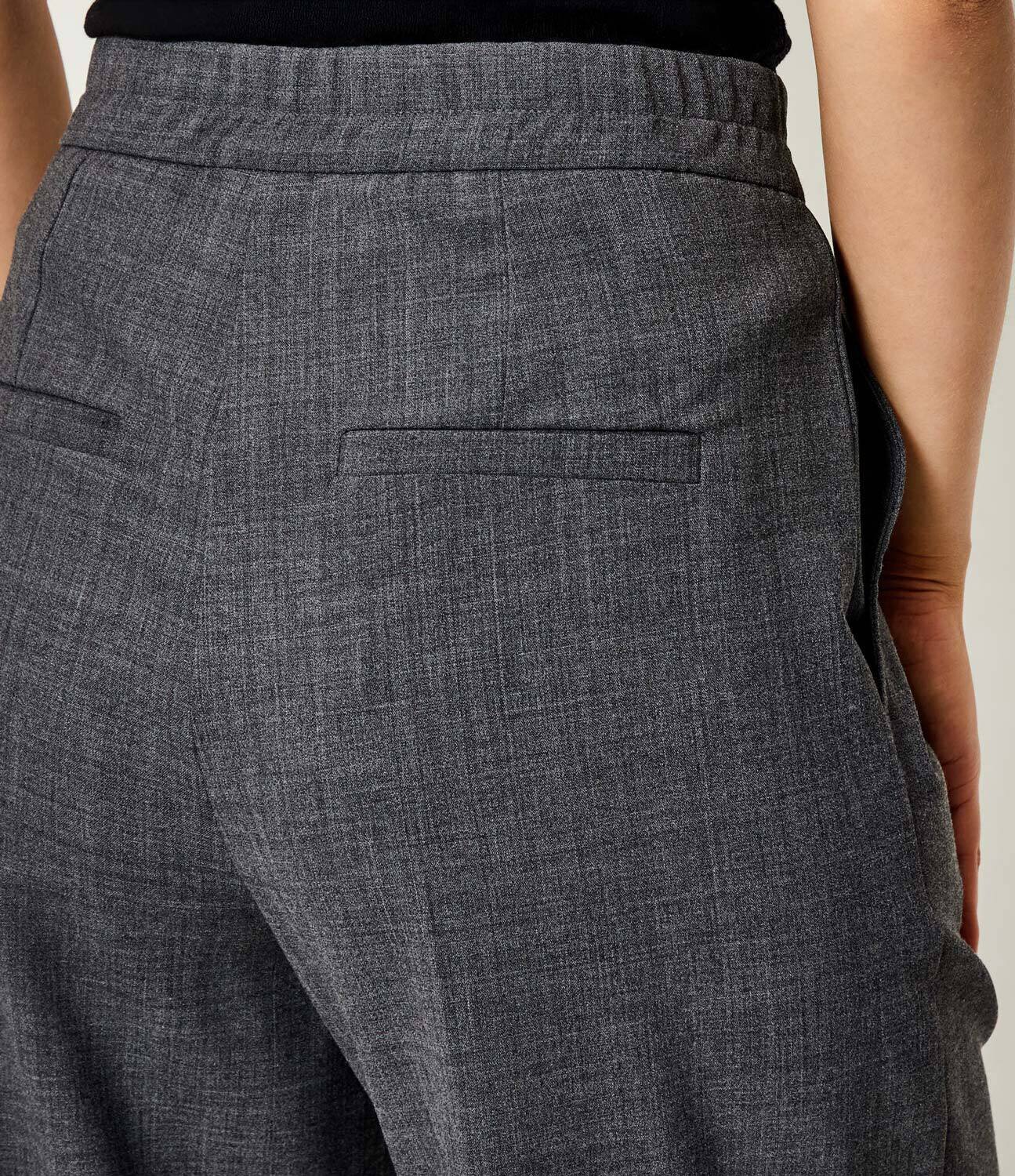 Marella SPORT Pantaloni DIORAMA | Relaxed fit cu adaos de lână