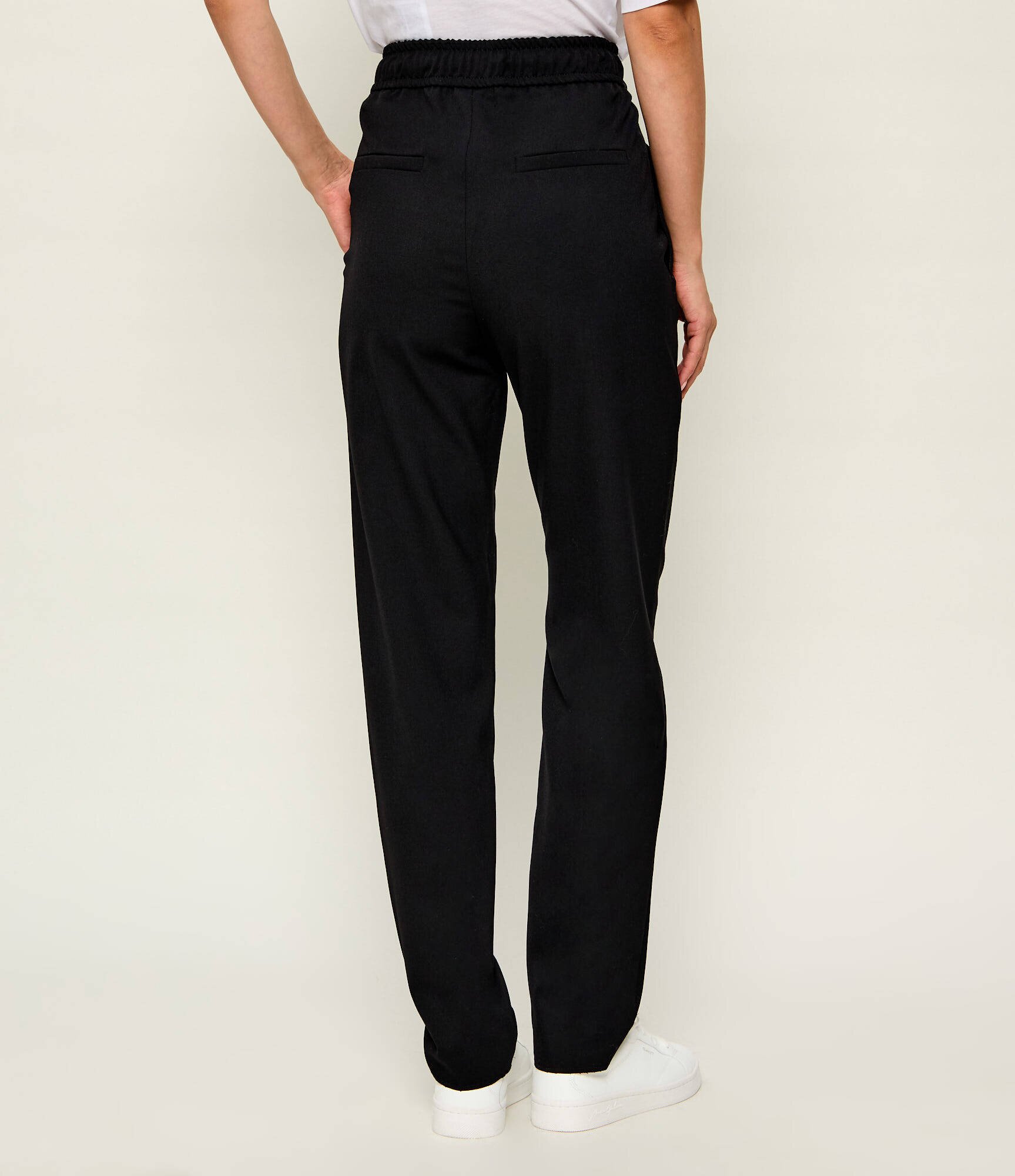 Marella SPORT Pantaloni Mlsbeato | Slim Fit cu adaos de lână