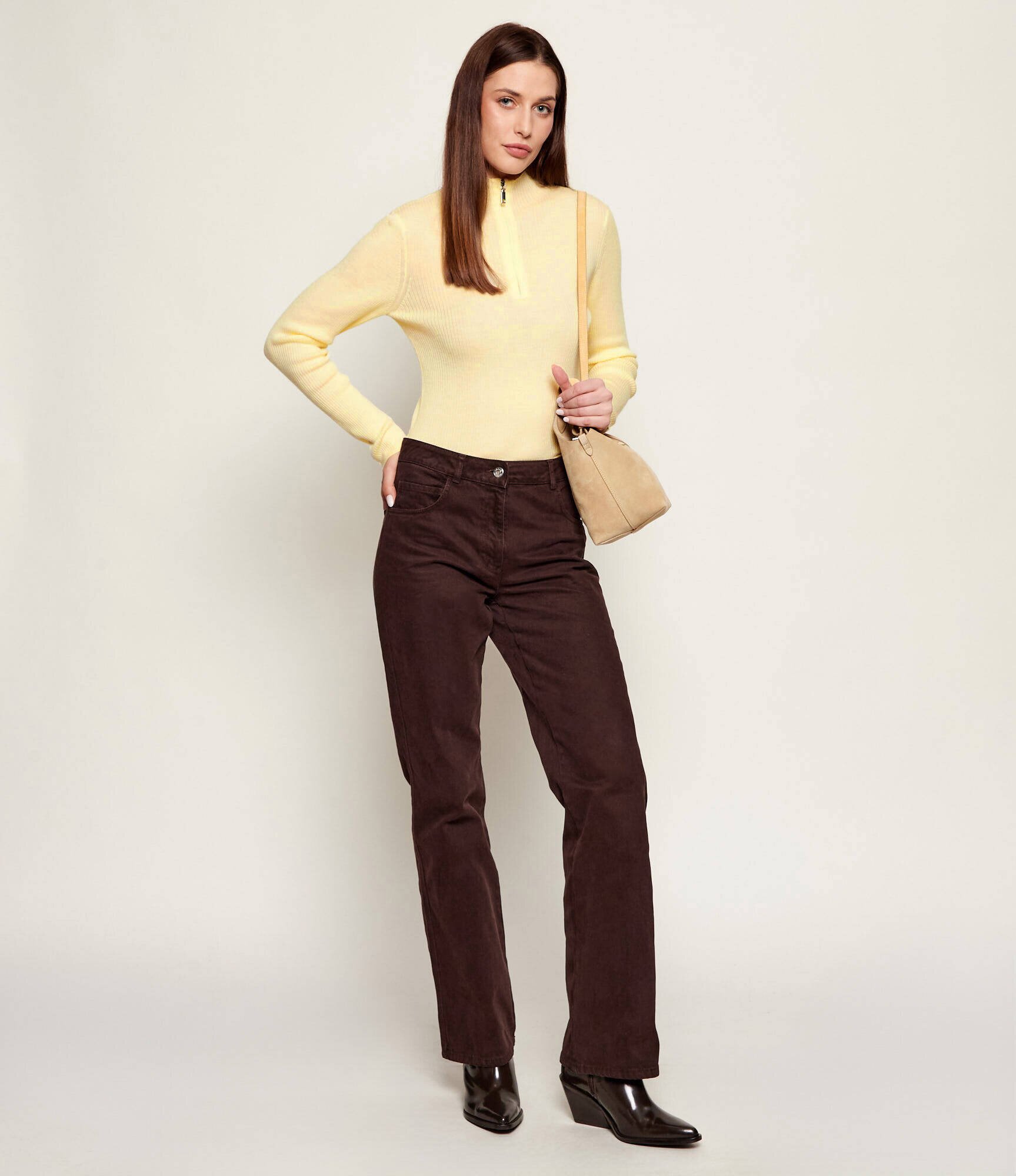 Max&Co. De lână pulover MCOMOSCHEA | Slim Fit