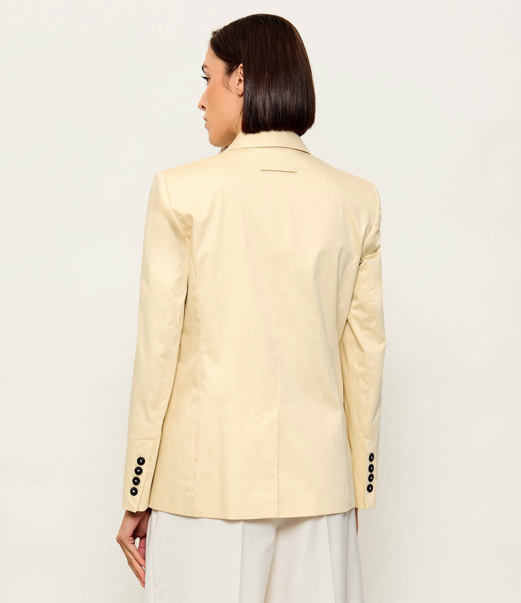 Max&Co. De satin sacou Mcogiraffa | Relaxed fit