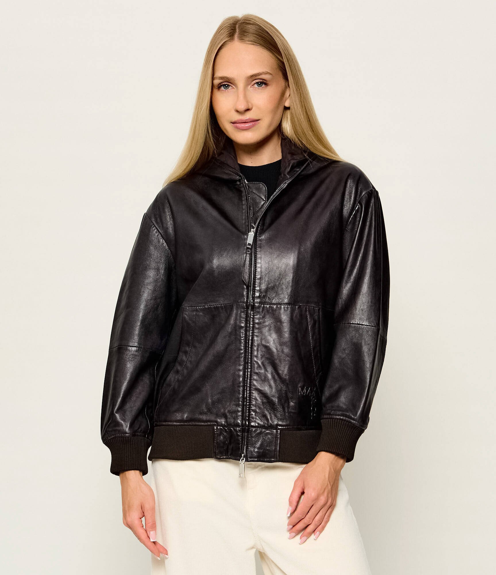 Max&Co. Geacă de piele Mcogelo | Relaxed fit