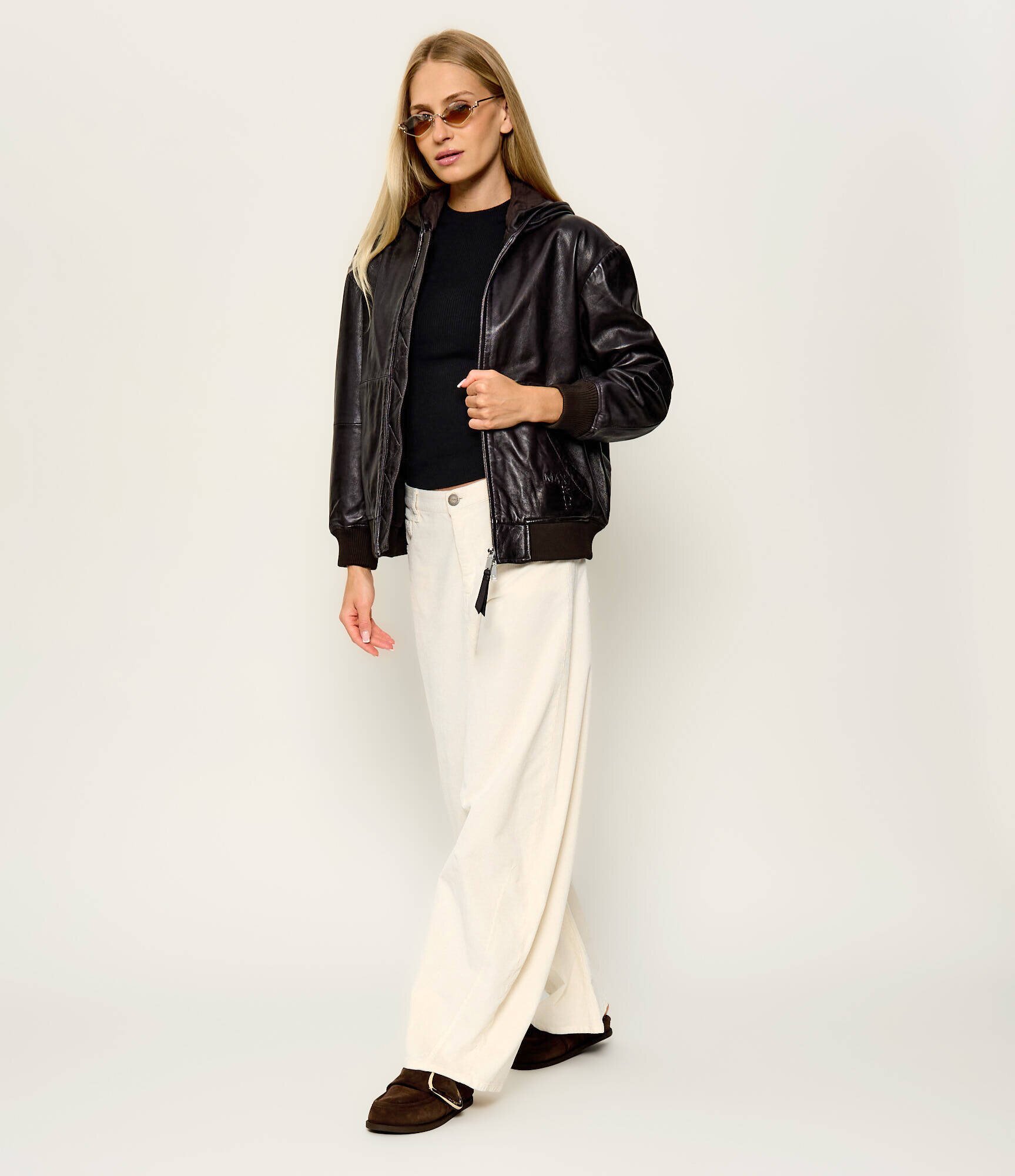 Max&Co. Geacă de piele Mcogelo | Relaxed fit