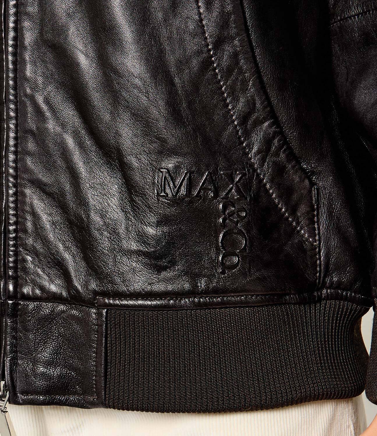Max&Co. Geacă de piele Mcogelo | Relaxed fit