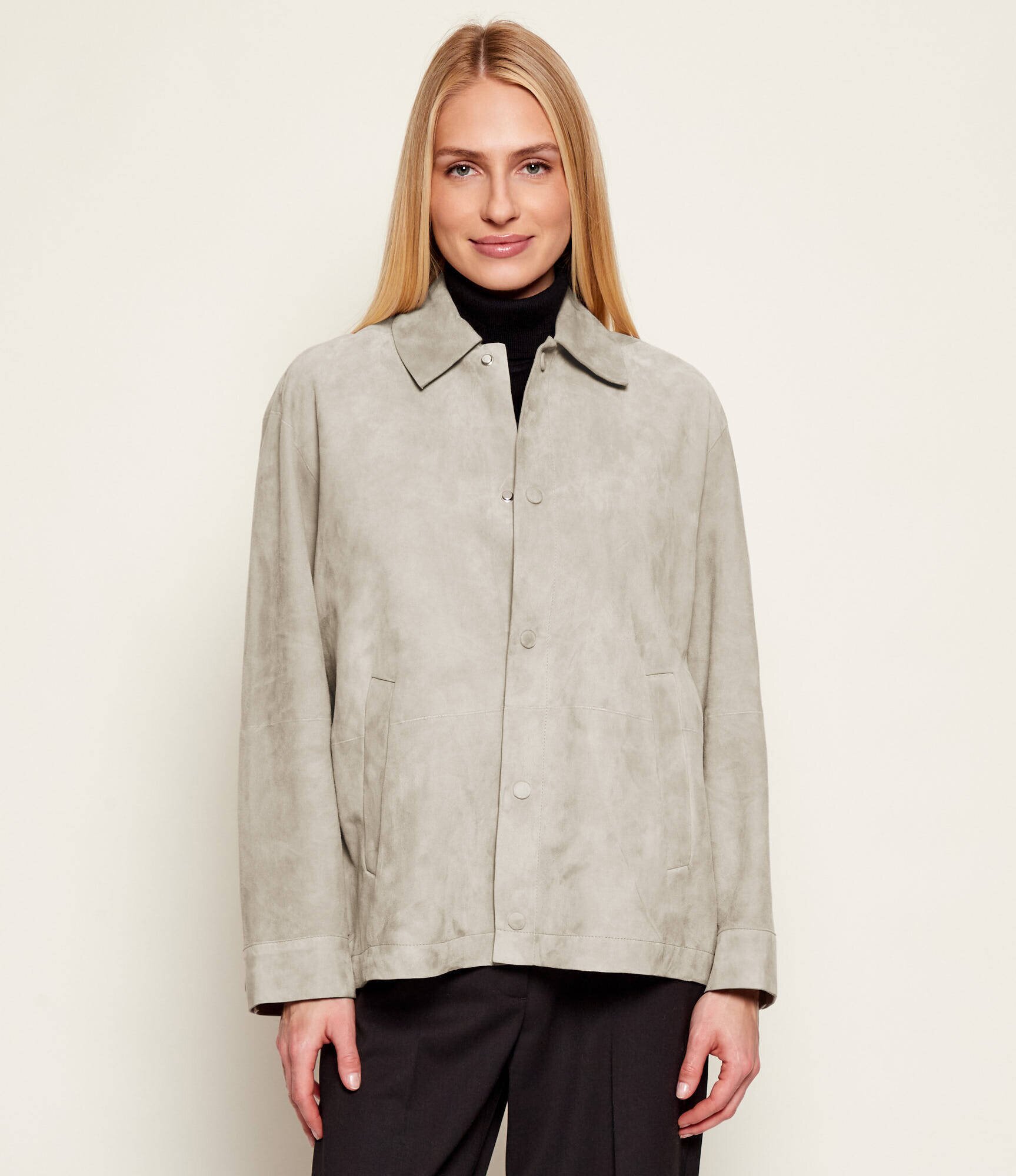 Max&Co. Geacă MCOBOEMIA | Loose fit | piele întoarsă
