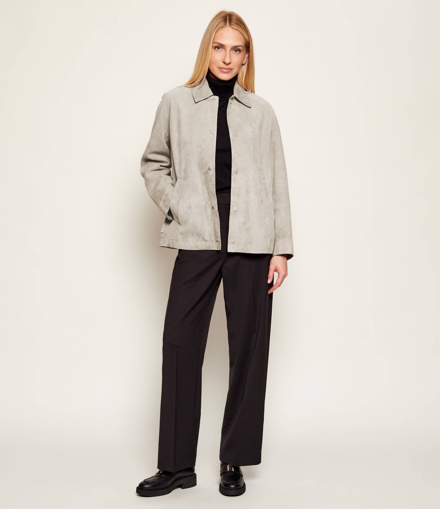 Max&Co. Geacă MCOBOEMIA | Loose fit | piele întoarsă