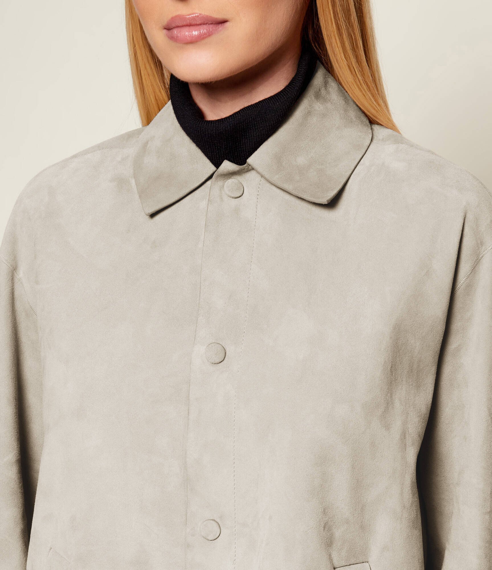 Max&Co. Geacă MCOBOEMIA | Loose fit | piele întoarsă