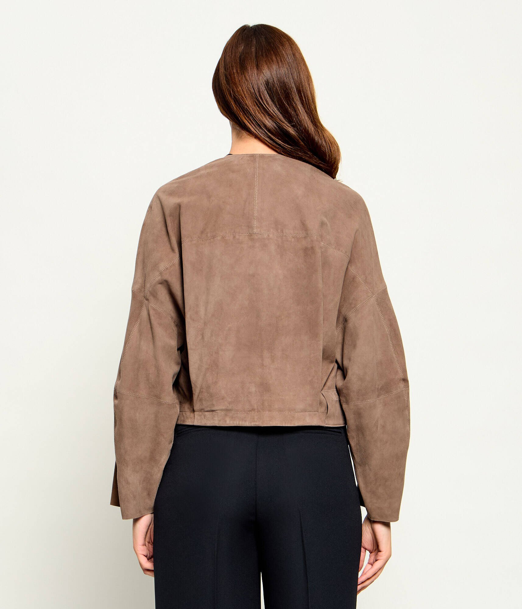 Max&Co. Geacă Mcocurva | Loose fit | piele întoarsă