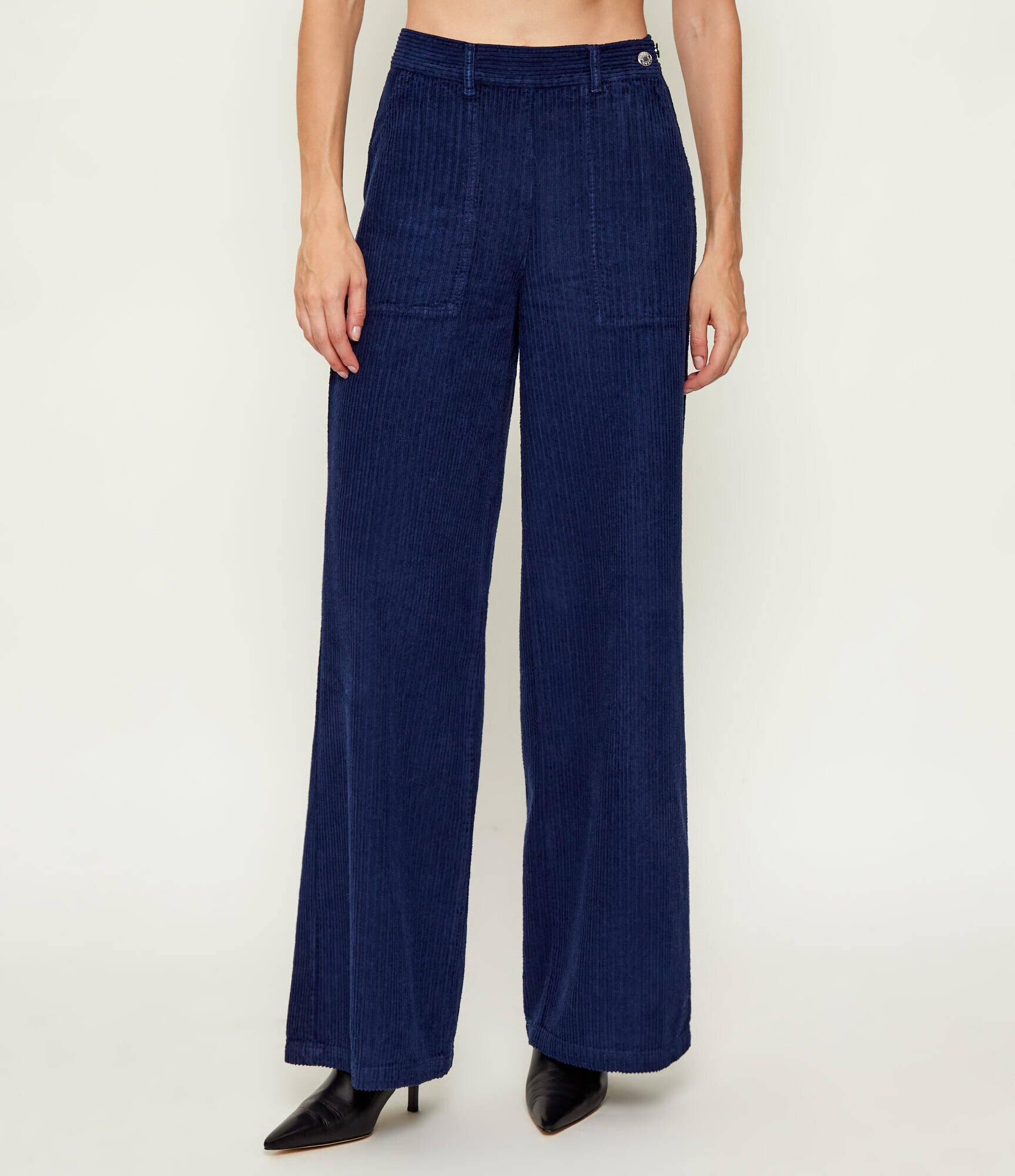 Max&Co. Pantaloni GINOSA | Relaxed fit | catifea reiată