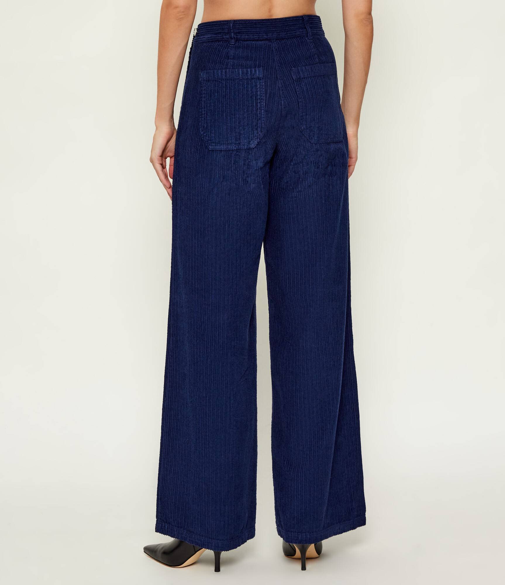 Max&Co. Pantaloni GINOSA | Relaxed fit | catifea reiată