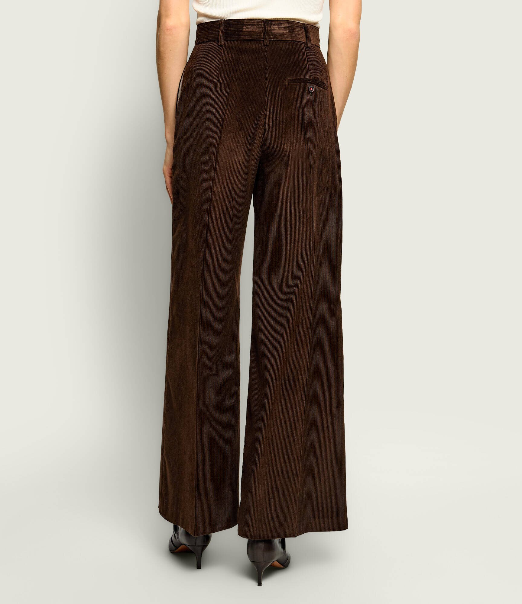 Max&Co. Pantaloni Mcocane | Loose fit | catifea reiată