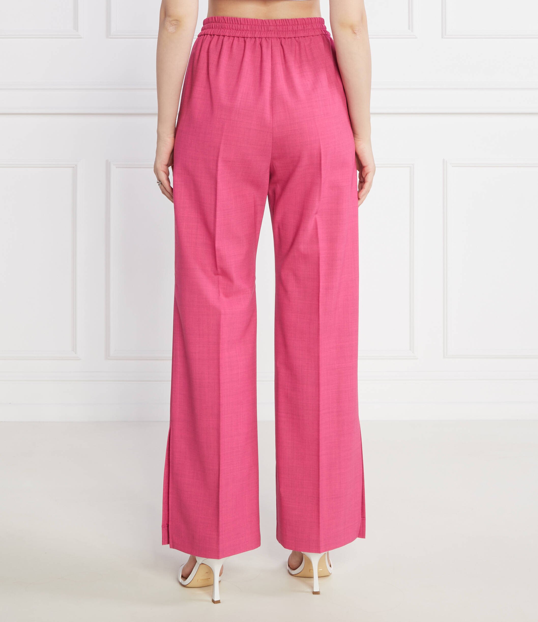 Max&Co. Pantaloni | regular fit cu adaos de lână