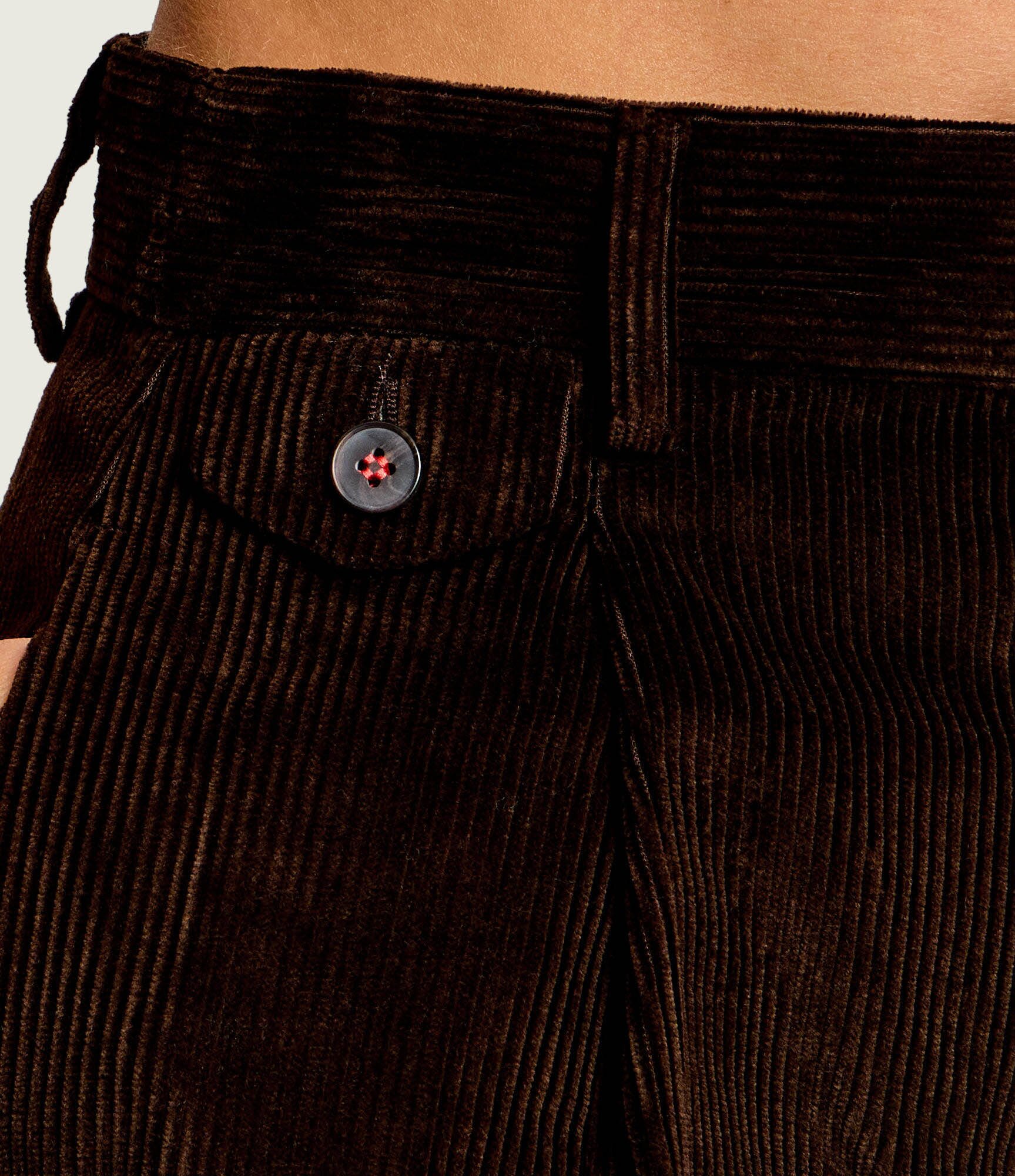 Max&Co. Pantaloni scurți Mcovacuo | Slim Fit | catifea reiată