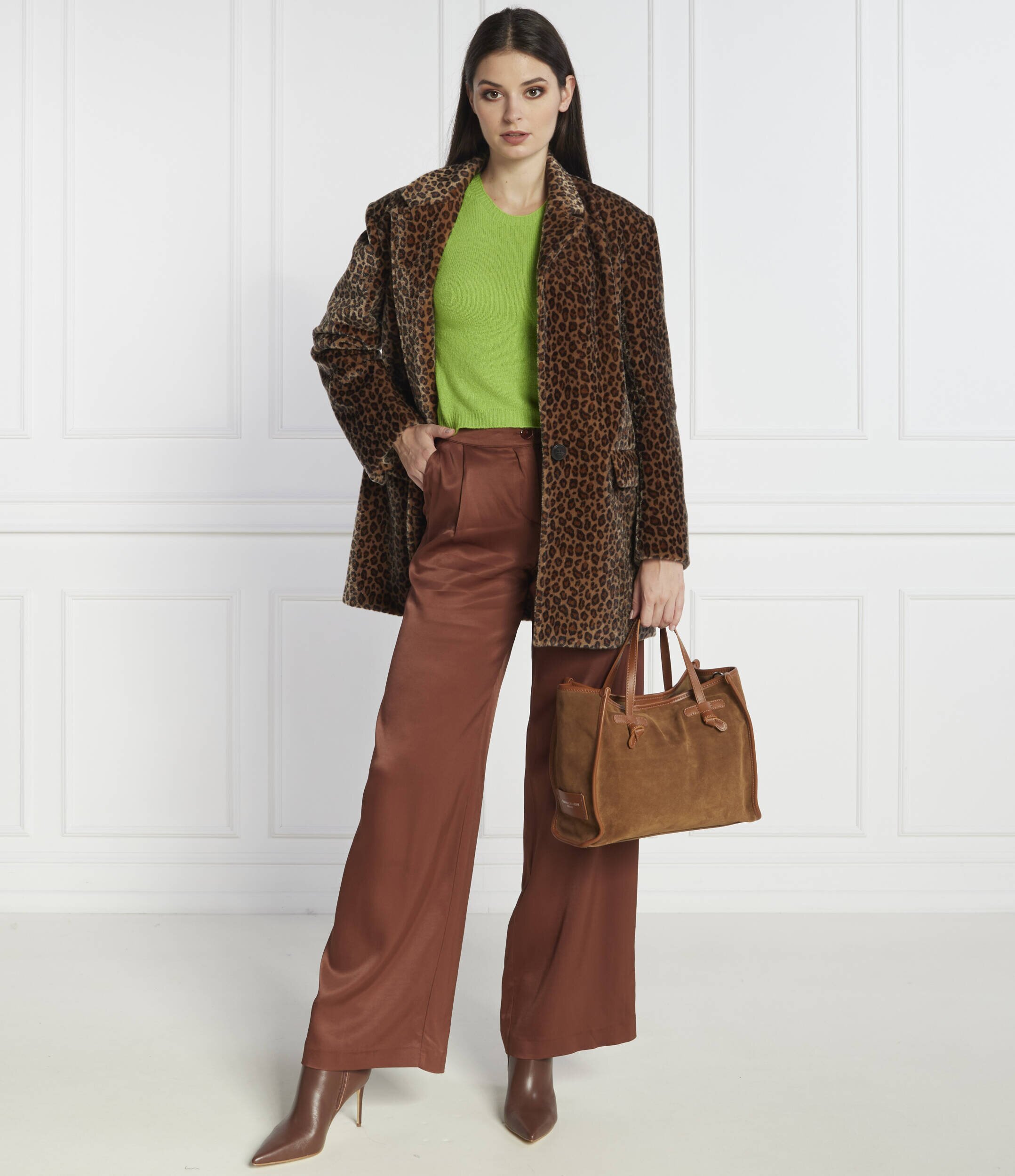 Max&Co. Pulover | Cropped Fit cu adaos de lână