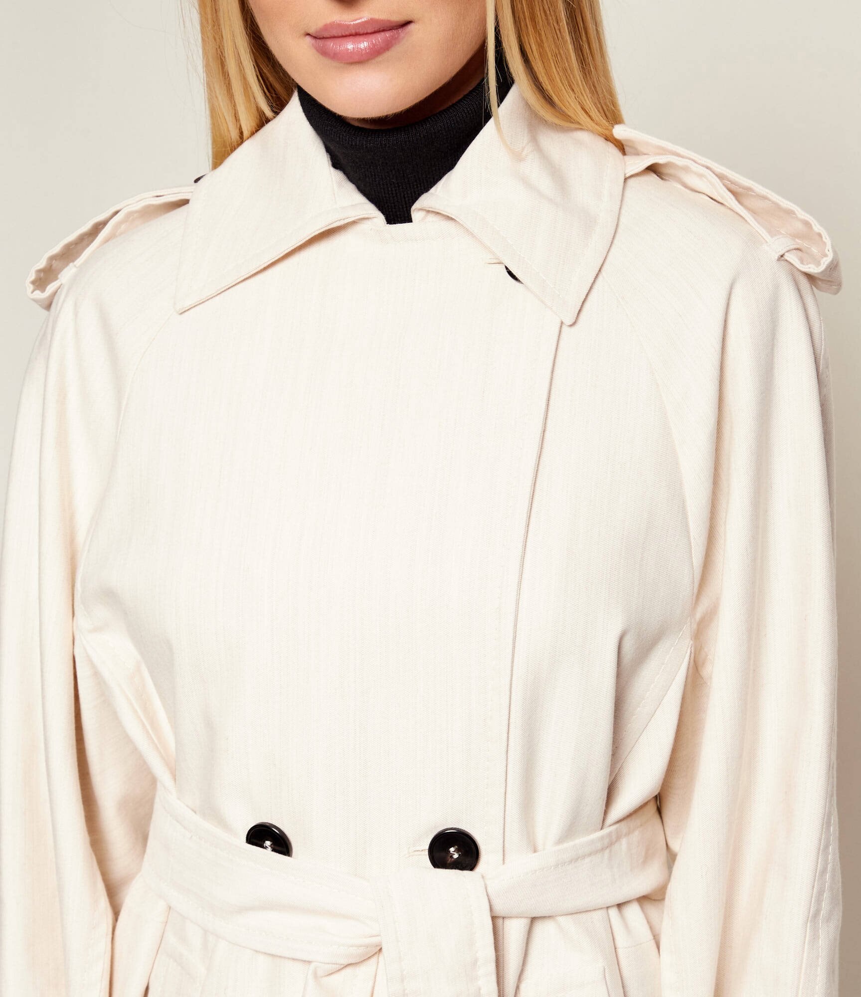 Max&Co. Trench MCOBAFFO cu adaos de lână