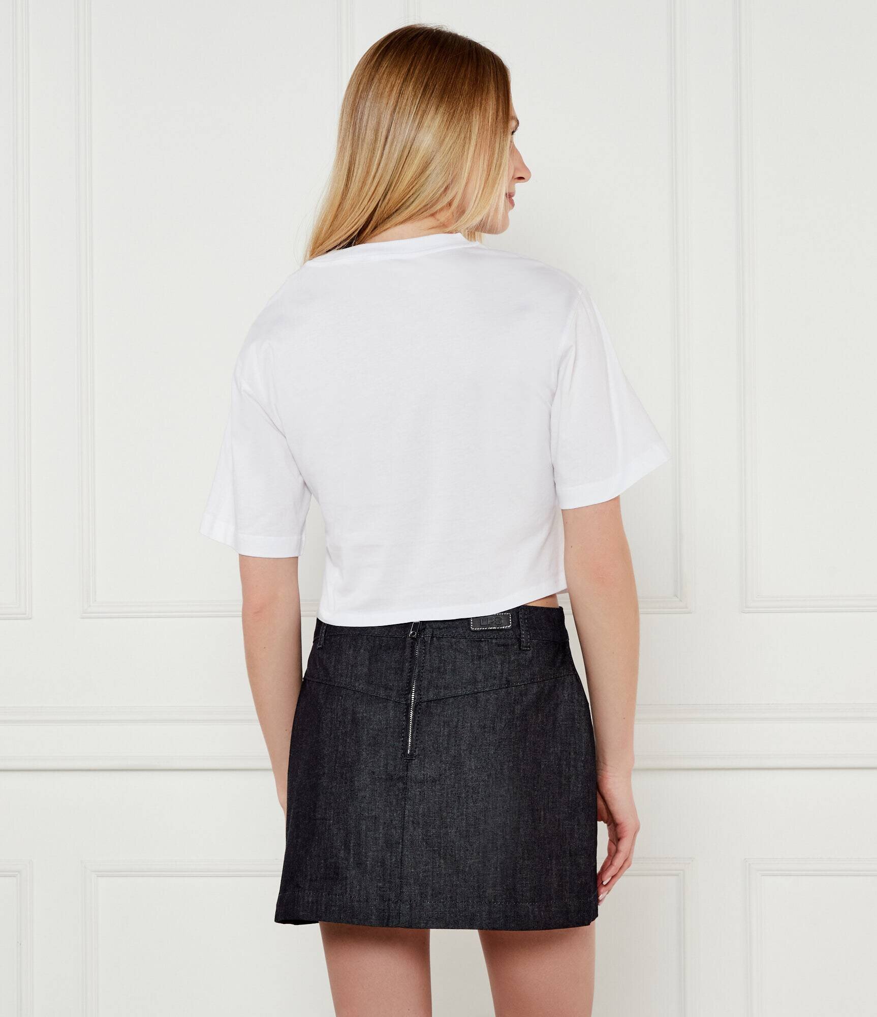 Max&Co. Tricou BABELE OPTICAL | Cropped Fit