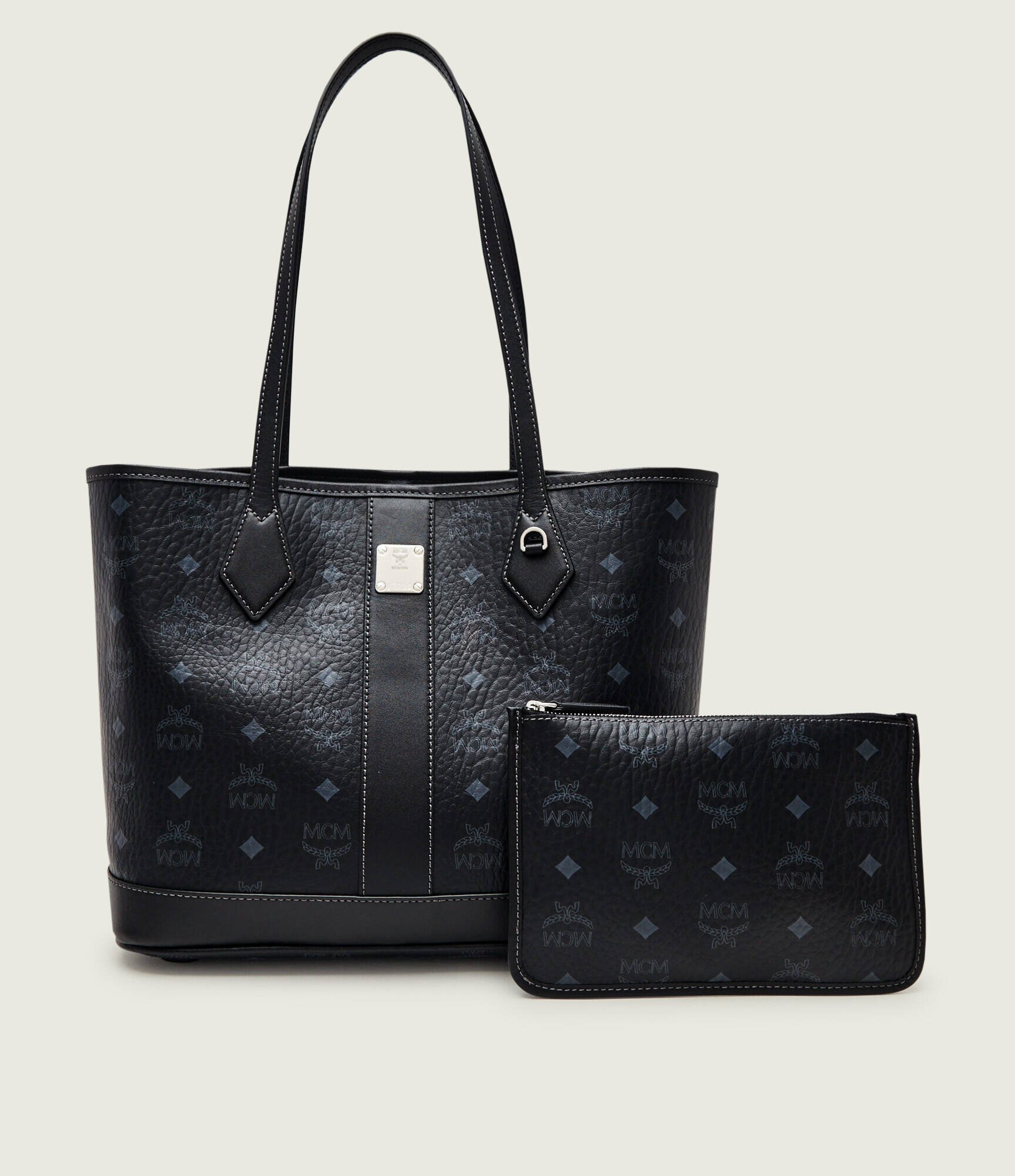MCM De piele geantă shopper + borsetă LIZ