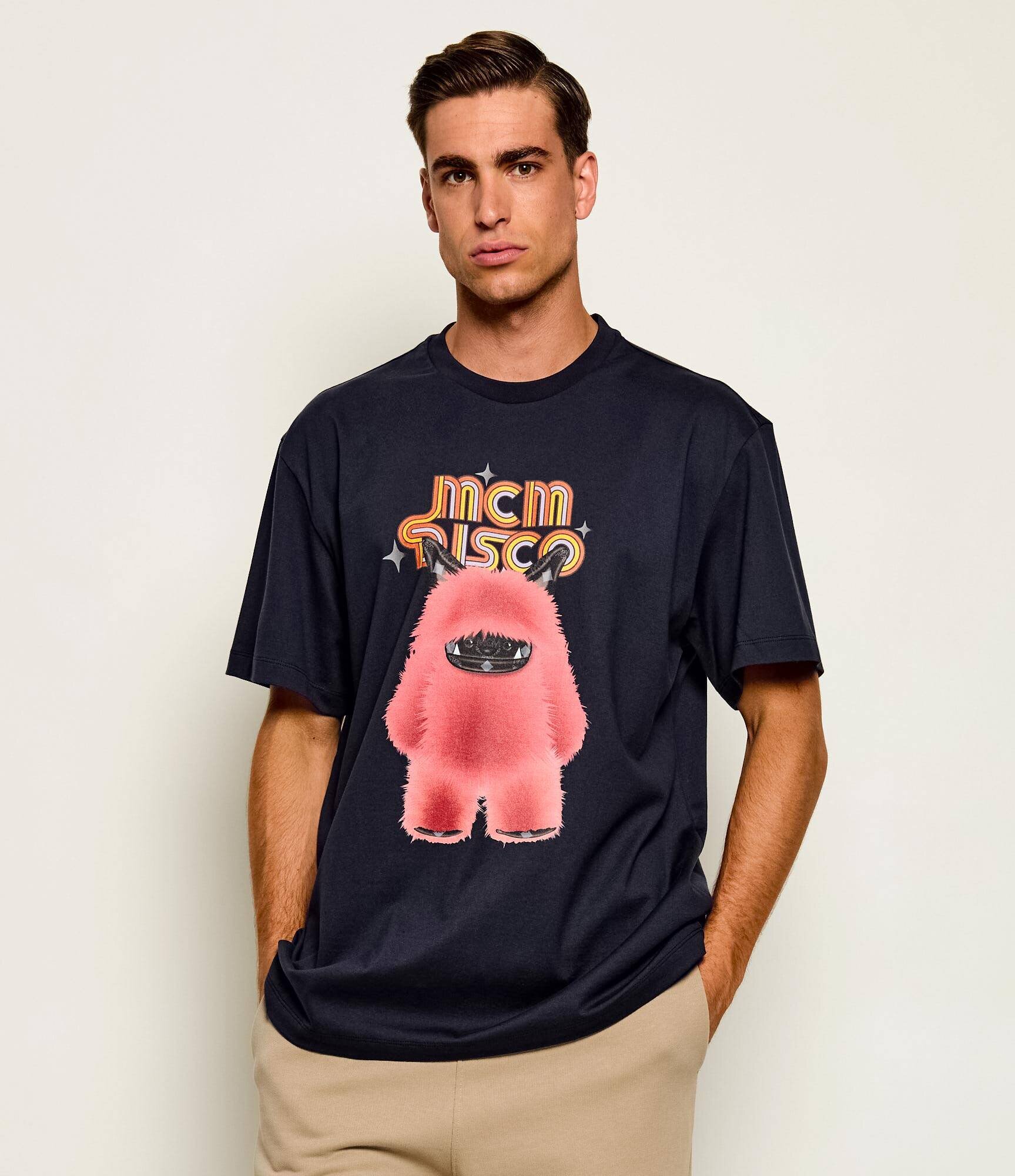 MCM Tricou Mars Dog Disco | Oversize fit