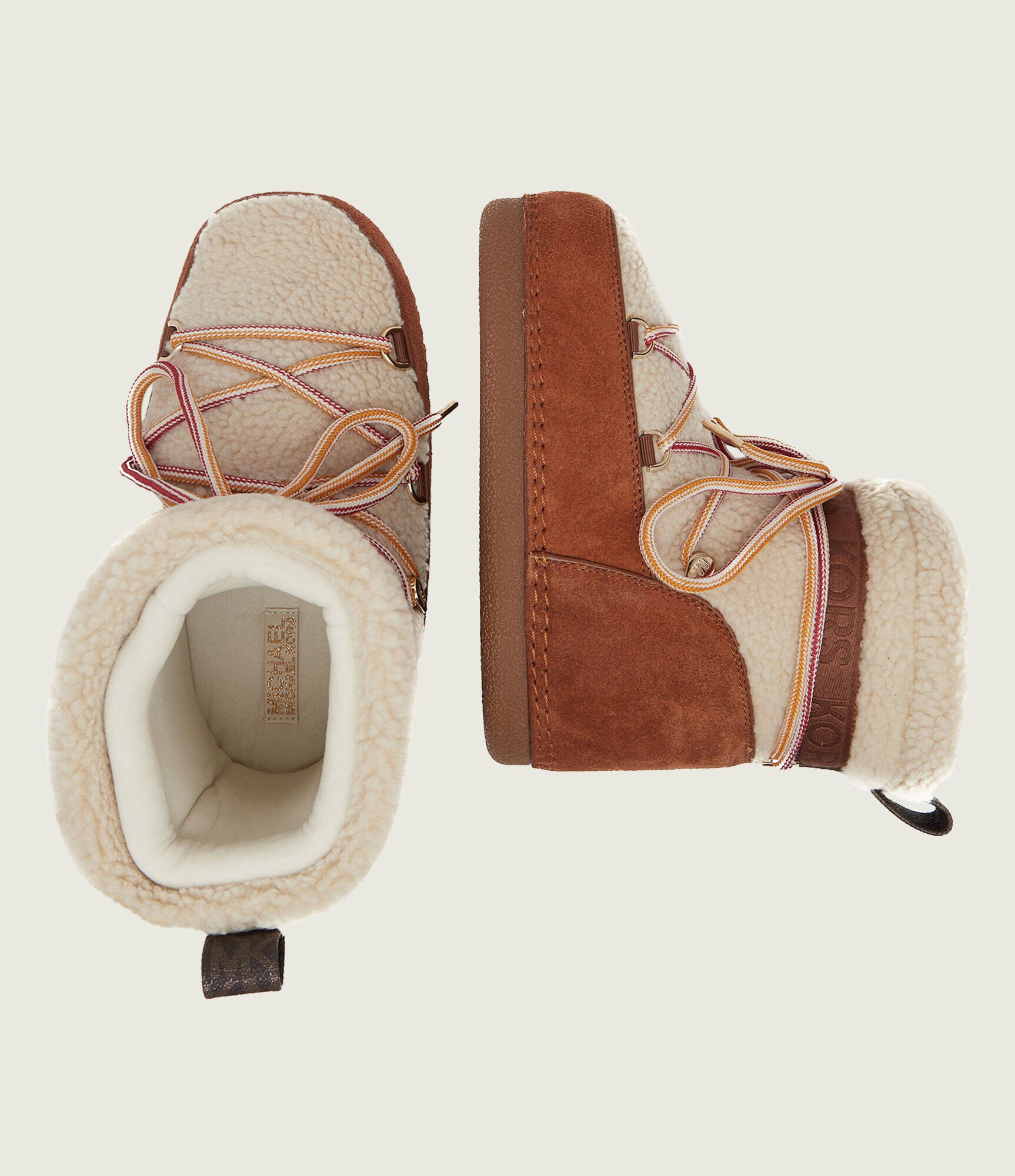 Michael Kors Bocanci Zelda | piele întoarsă | shearling