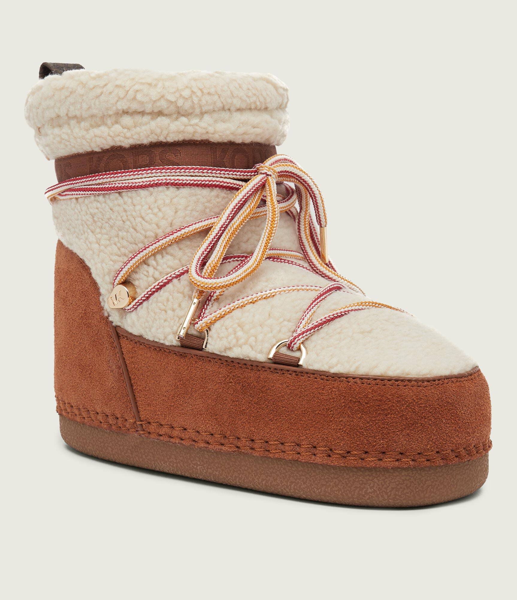 Michael Kors Bocanci Zelda | piele întoarsă | shearling