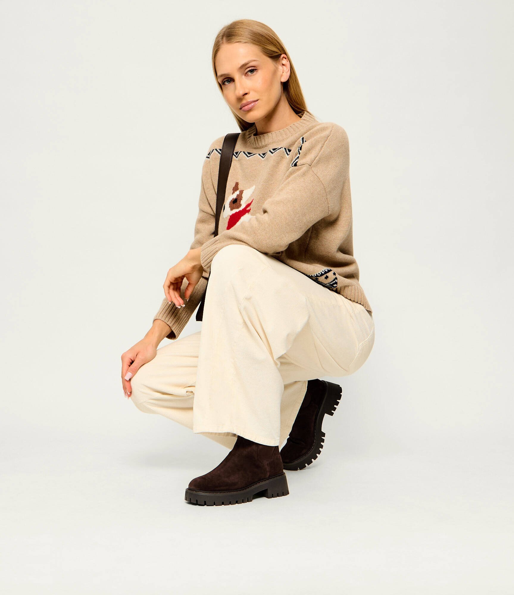 Michael Kors Botine Asher | piele întoarsă
