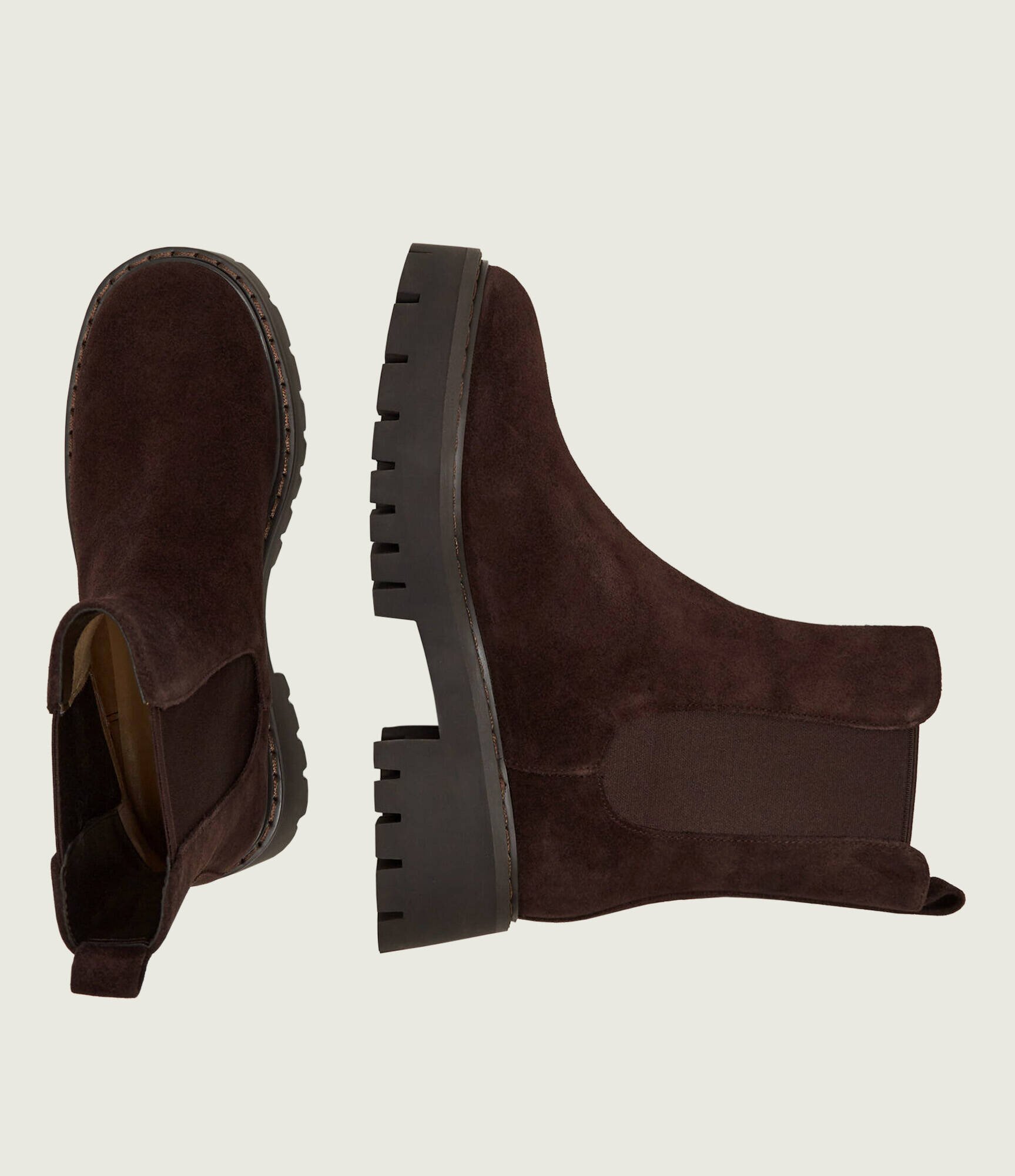 Michael Kors Botine Asher | piele întoarsă