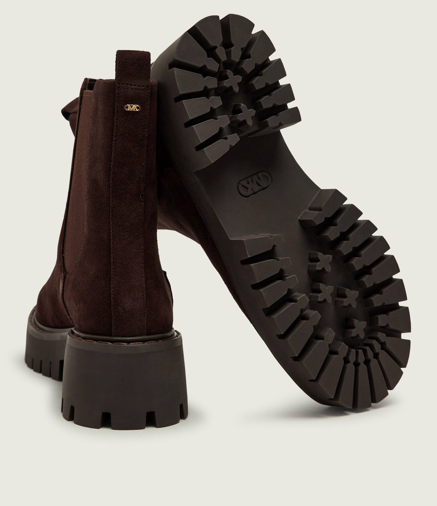 Michael Kors Botine Asher | piele întoarsă