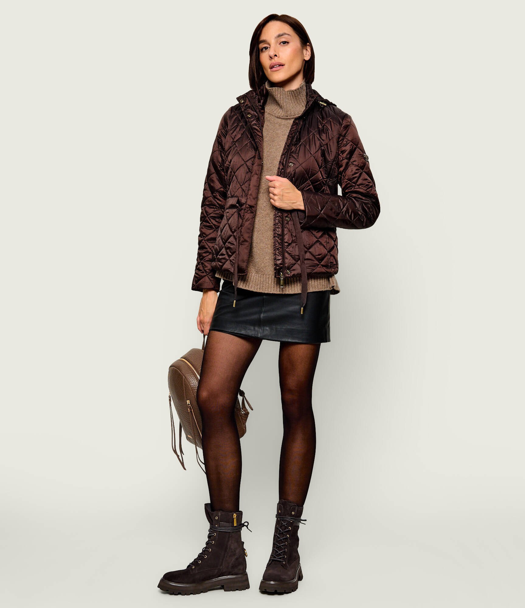 Michael Kors Botine Caleb | piele întoarsă